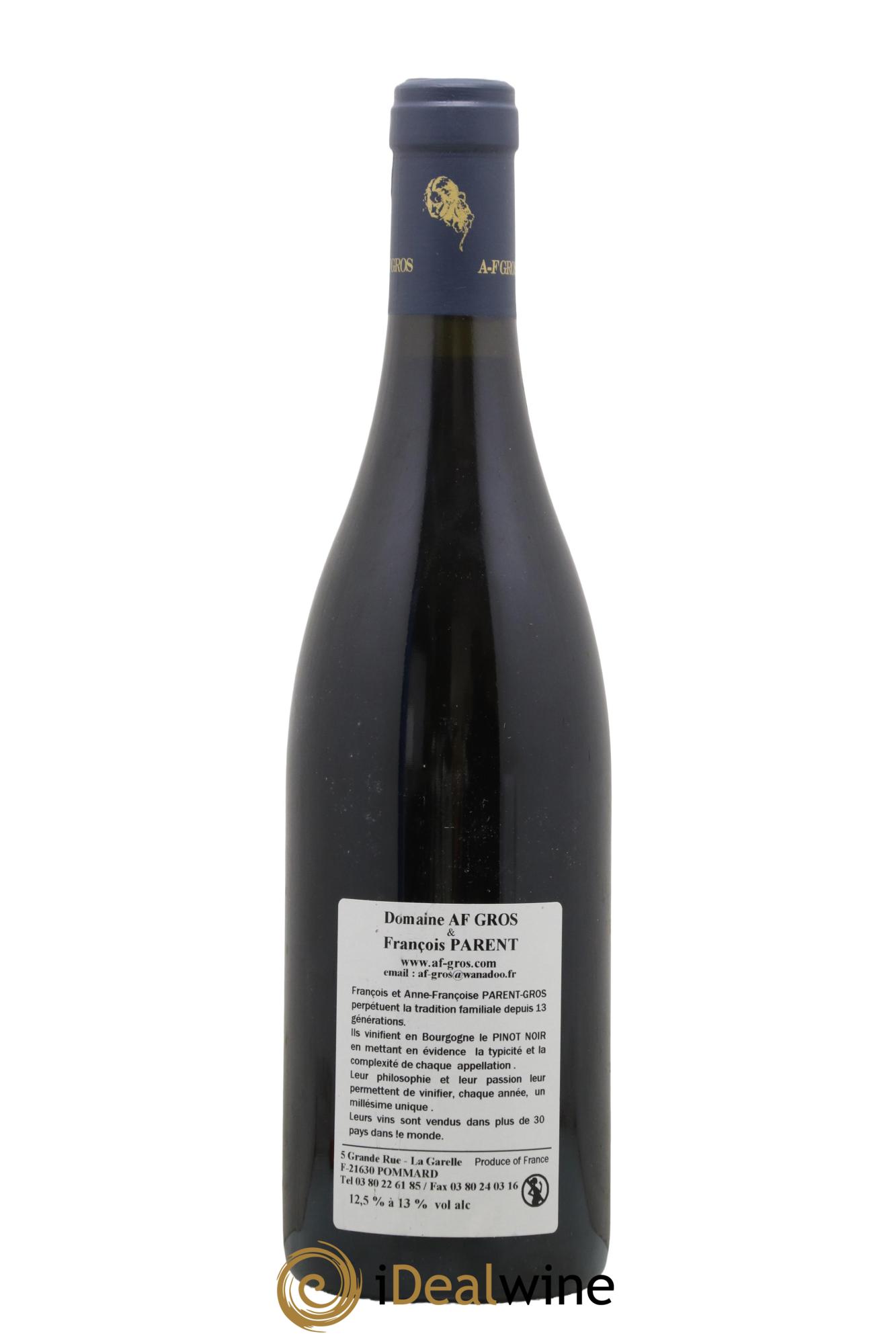 Echezeaux Grand Cru A.-F. Gros 2012 - Lot de 1 bouteille - 1