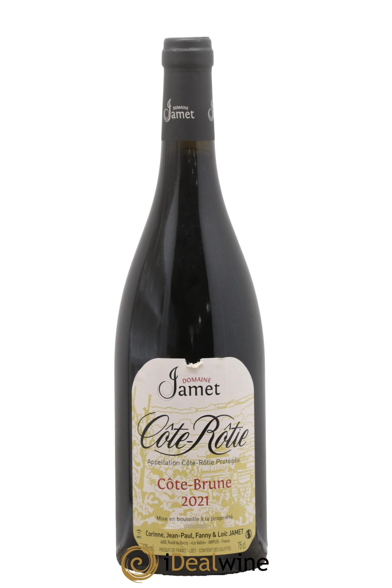 Côte-Rôtie Côte Brune Jamet (Domaine) 2021 - Lot of 1 bottle - 0
