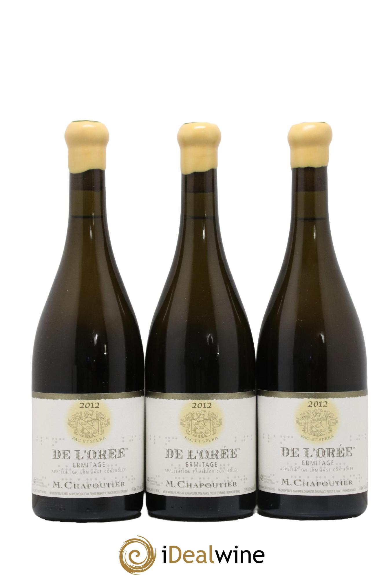 Hermitage Ermitage de l'Orée Chapoutier 2012 - Lot of 6 bottles - 3