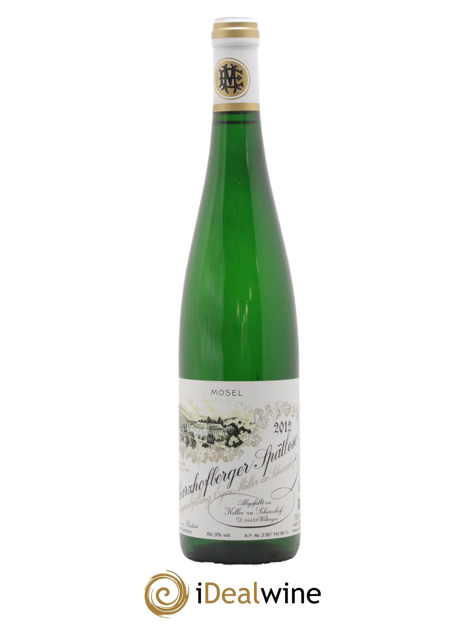 Riesling Scharzhofberger Spatlese Egon Muller 2012 - Lotto di 1 bottiglia - 0
