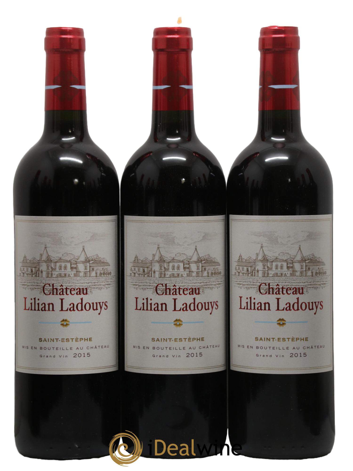 Château Lilian Ladouys Cru Bourgeois 2015 - Lot de 12 bouteilles - 1