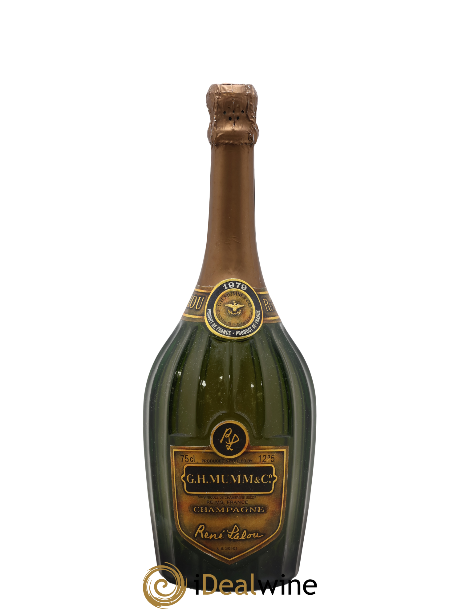 René Lalou Mumm 1979 - Lot de 1 bouteille - 0
