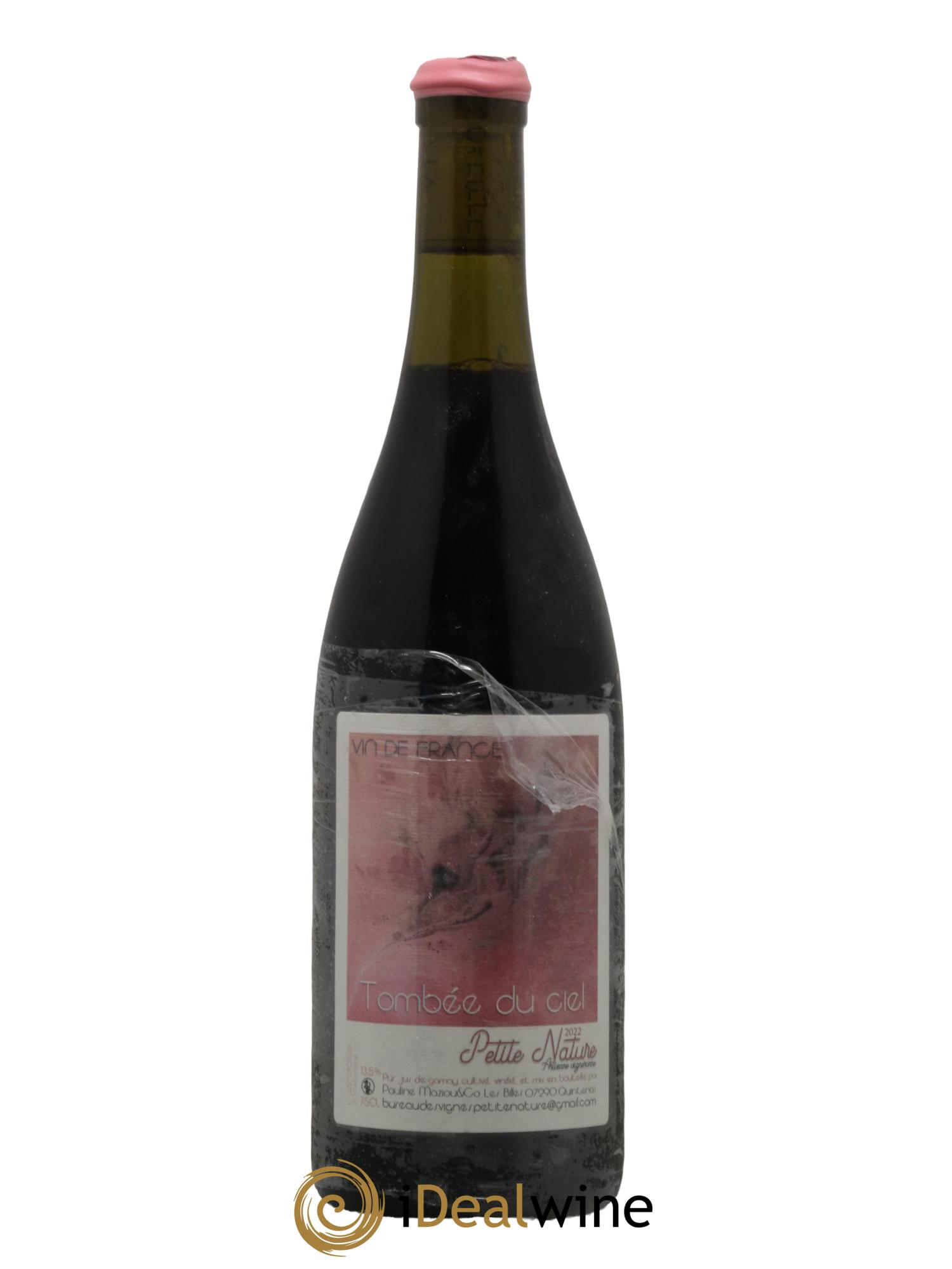 Vin de France Tombee du Ciel Petite Nature 2022 - Lot de 1 bouteille - 0