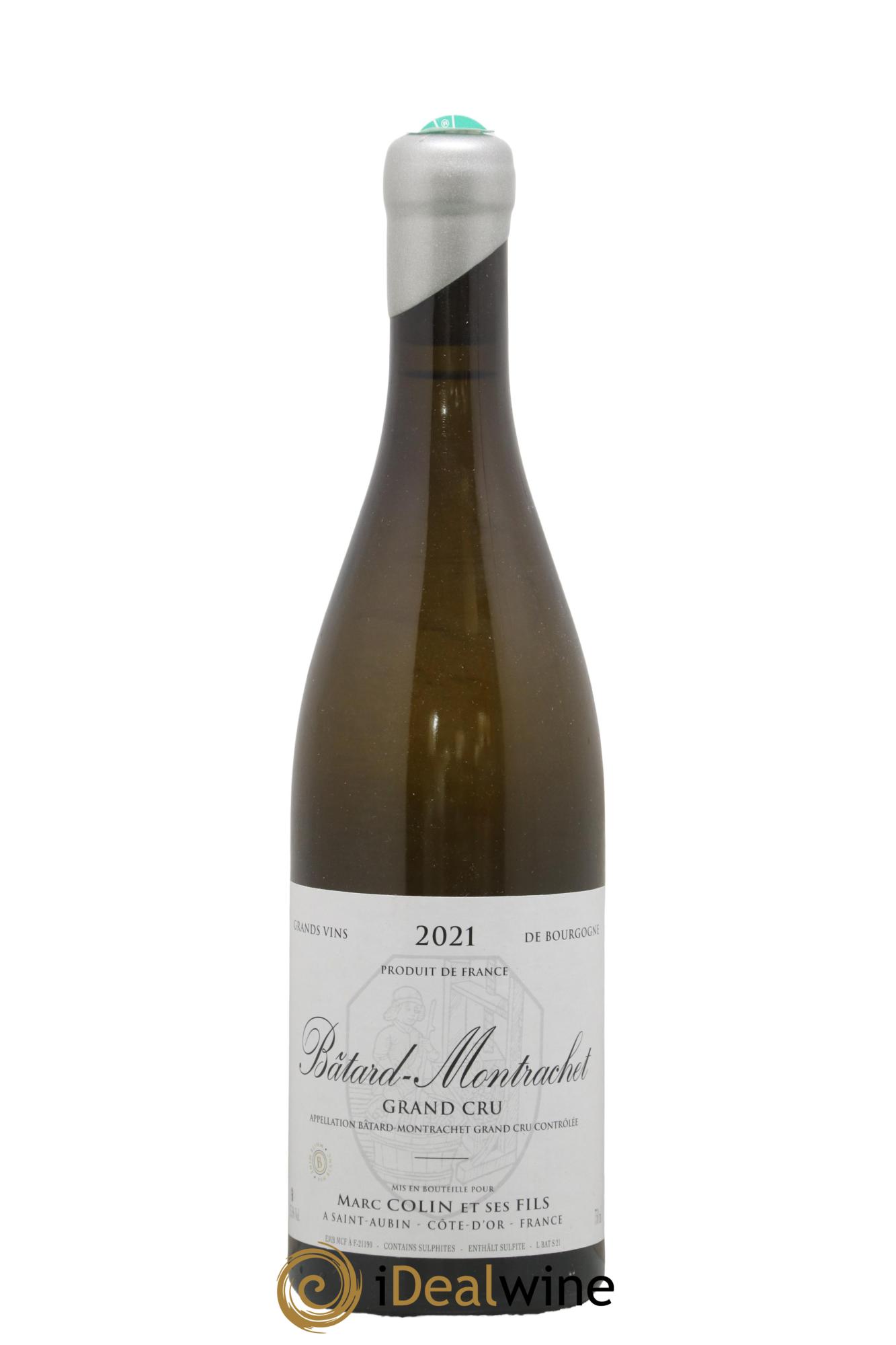 Bâtard-Montrachet Grand Cru Marc Colin & Fils 2021 - Lot de 1 bouteille - 0
