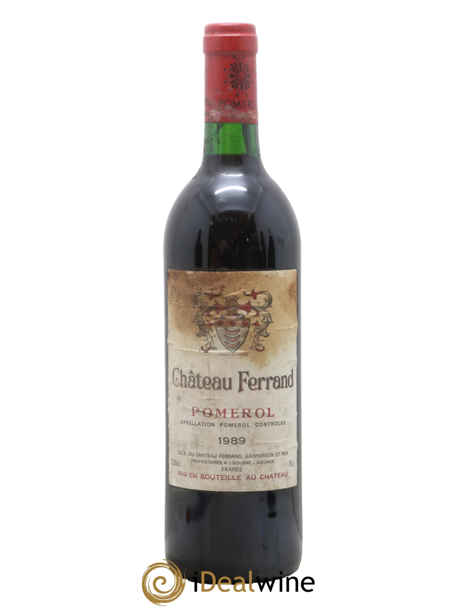 Château Ferrand 1989 - Lot de 1 bouteille - 0