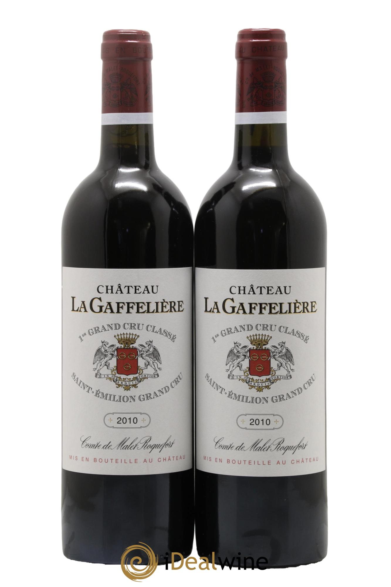 Château la Gaffelière 1er Grand Cru Classé B 2010 - Posten von 2 Flaschen - 0