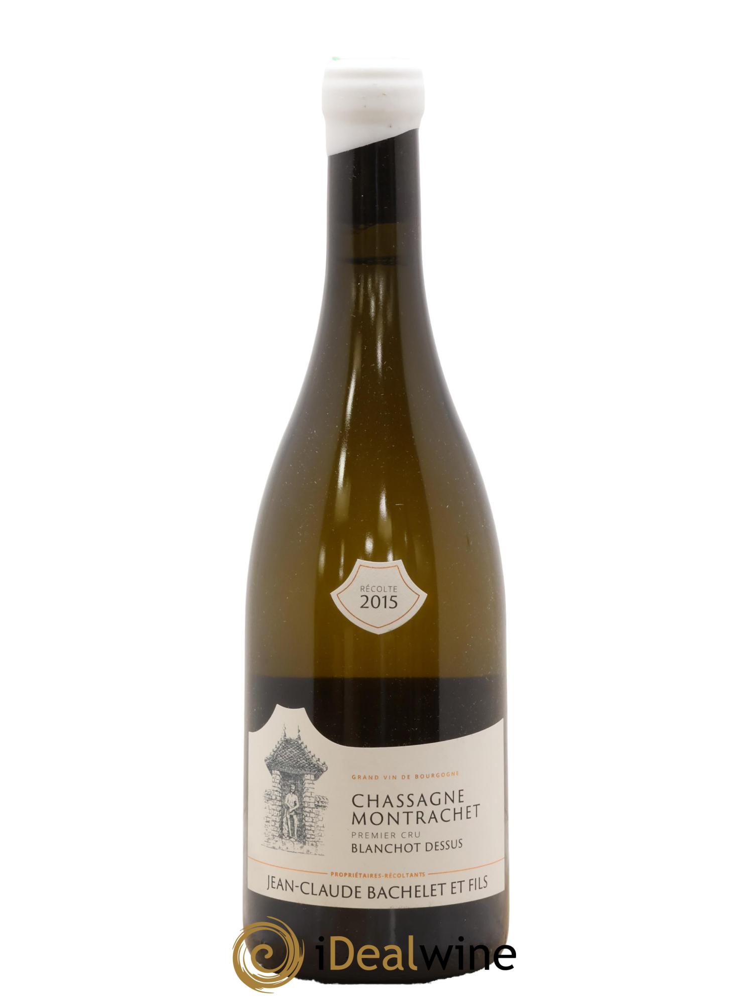 Chassagne-Montrachet 1er Cru Blanchot Dessus Jean-Claude Bachelet (Domaine) 2015 - Lot de 1 bouteille - 0