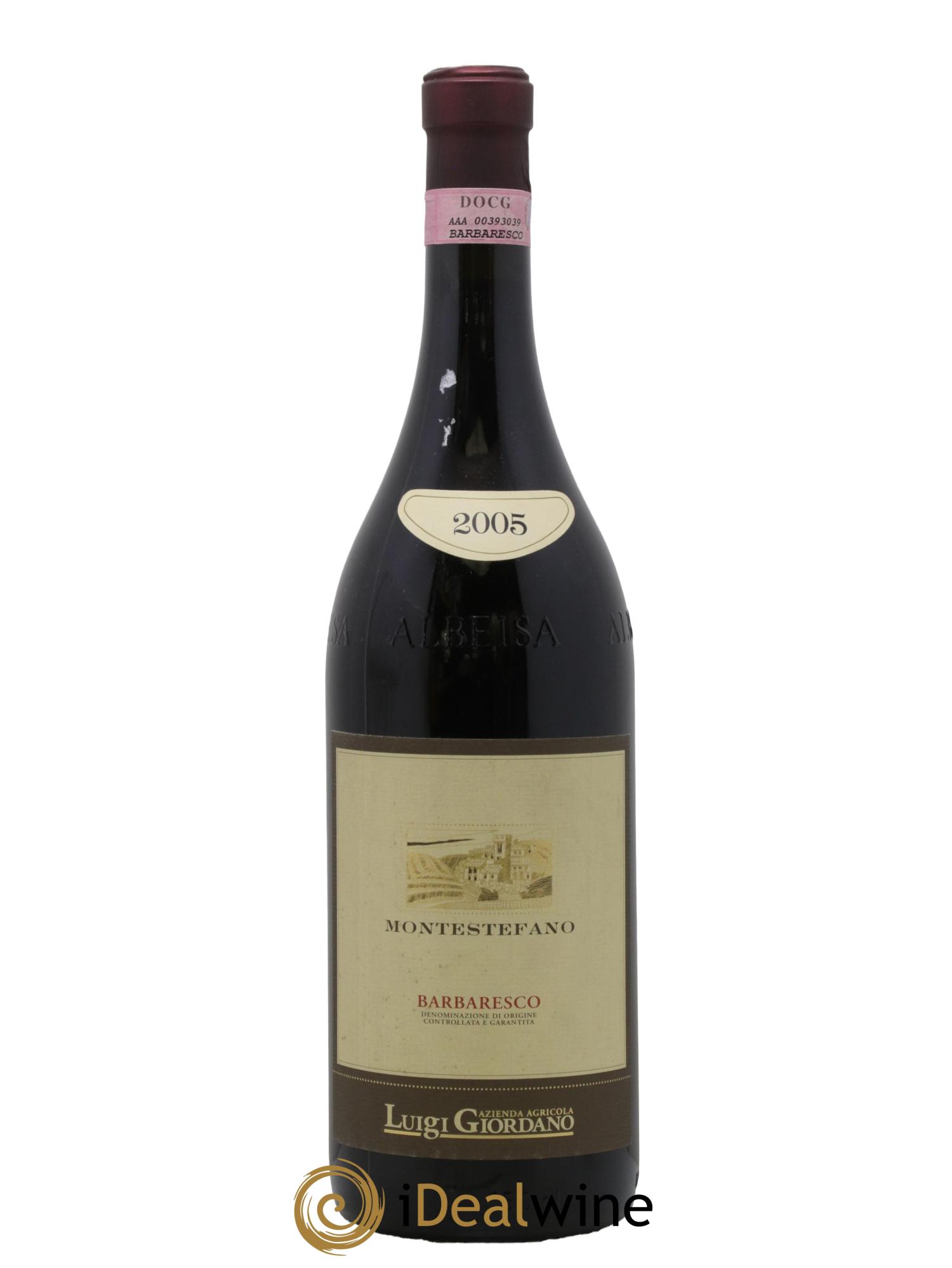 Barbaresco DOCG Montestefano Luigi Giordano 2005 - Lot de 1 magnum - 0