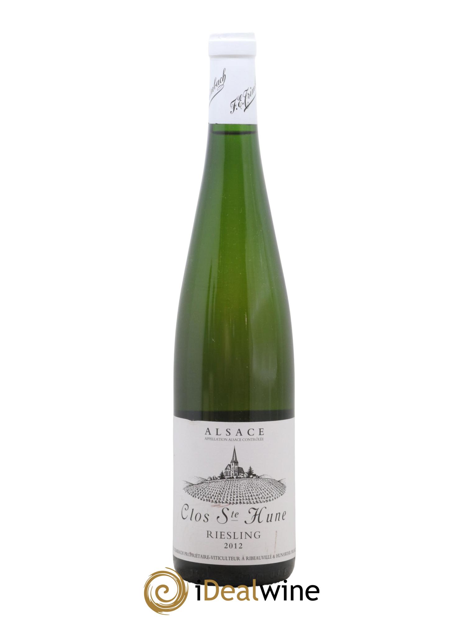 Alsace Riesling Clos Sainte-Hune Trimbach (Domaine) 2012 - Lot de 1 bouteille - 0