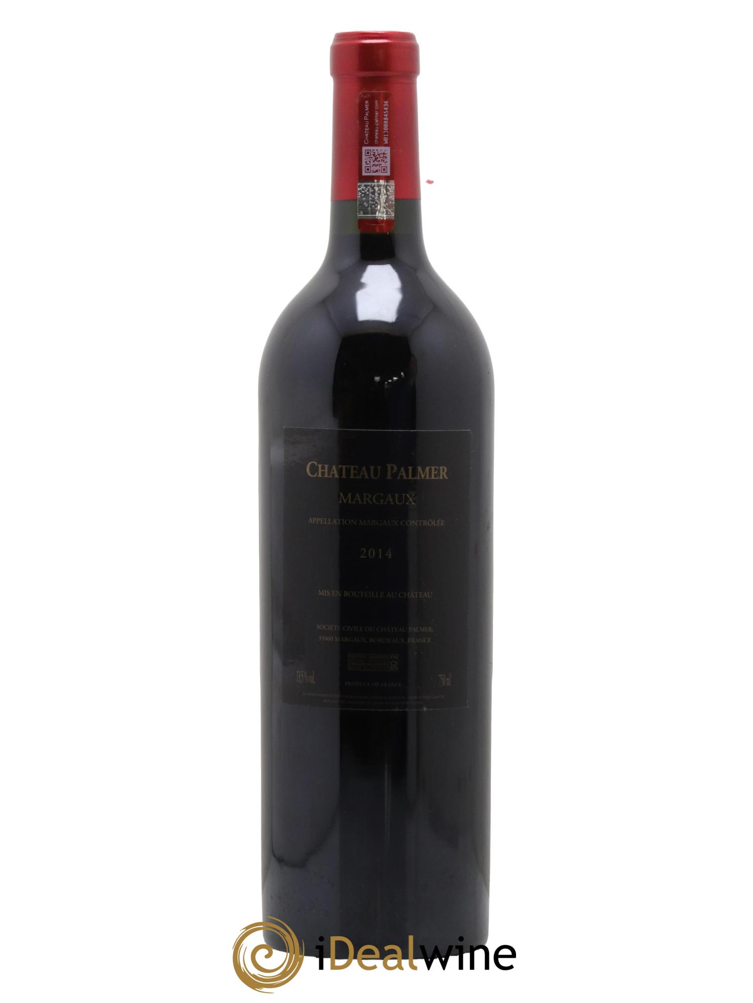 Château Palmer 3ème Grand Cru Classé 2014 - Lot de 1 bouteille - 1