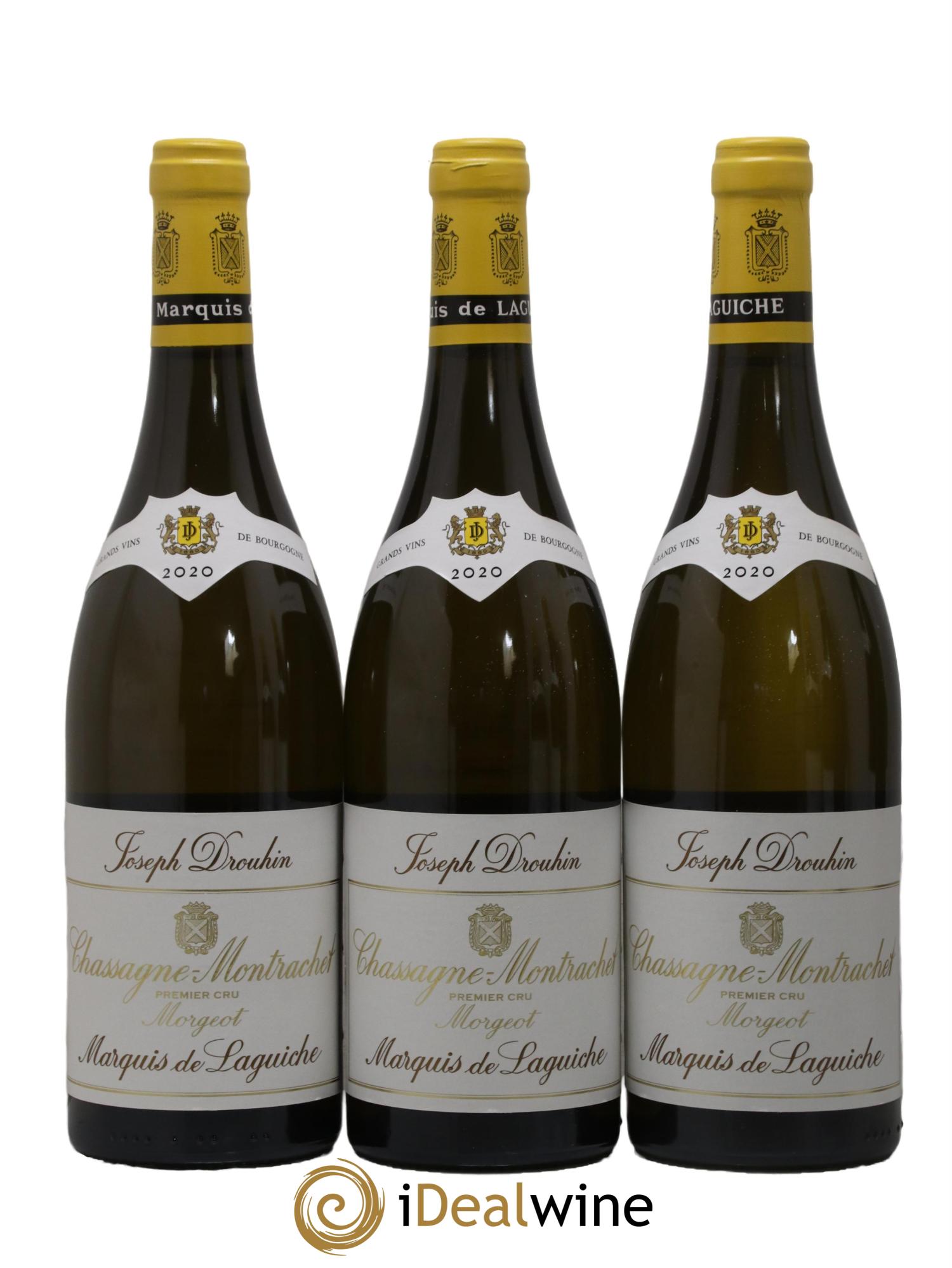 Chassagne-Montrachet 1er Cru Morgeot - Marquis de Laguiche Joseph Drouhin 2020 - Lot de 6 bouteilles - 2