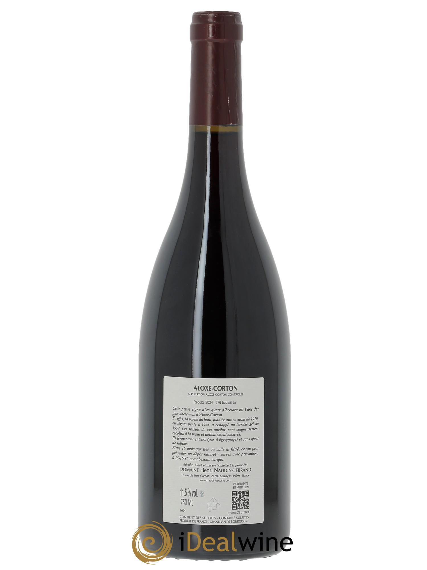 Aloxe-Corton Naudin-Ferrand (Domaine) 2024 - Lot de 1 bouteille - 1