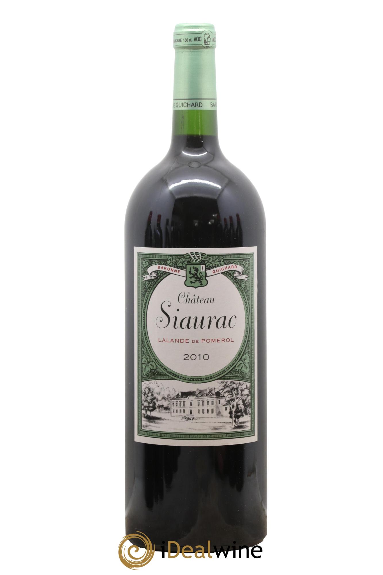 Château Siaurac 2010 - Posten von 1 Magnum - 0