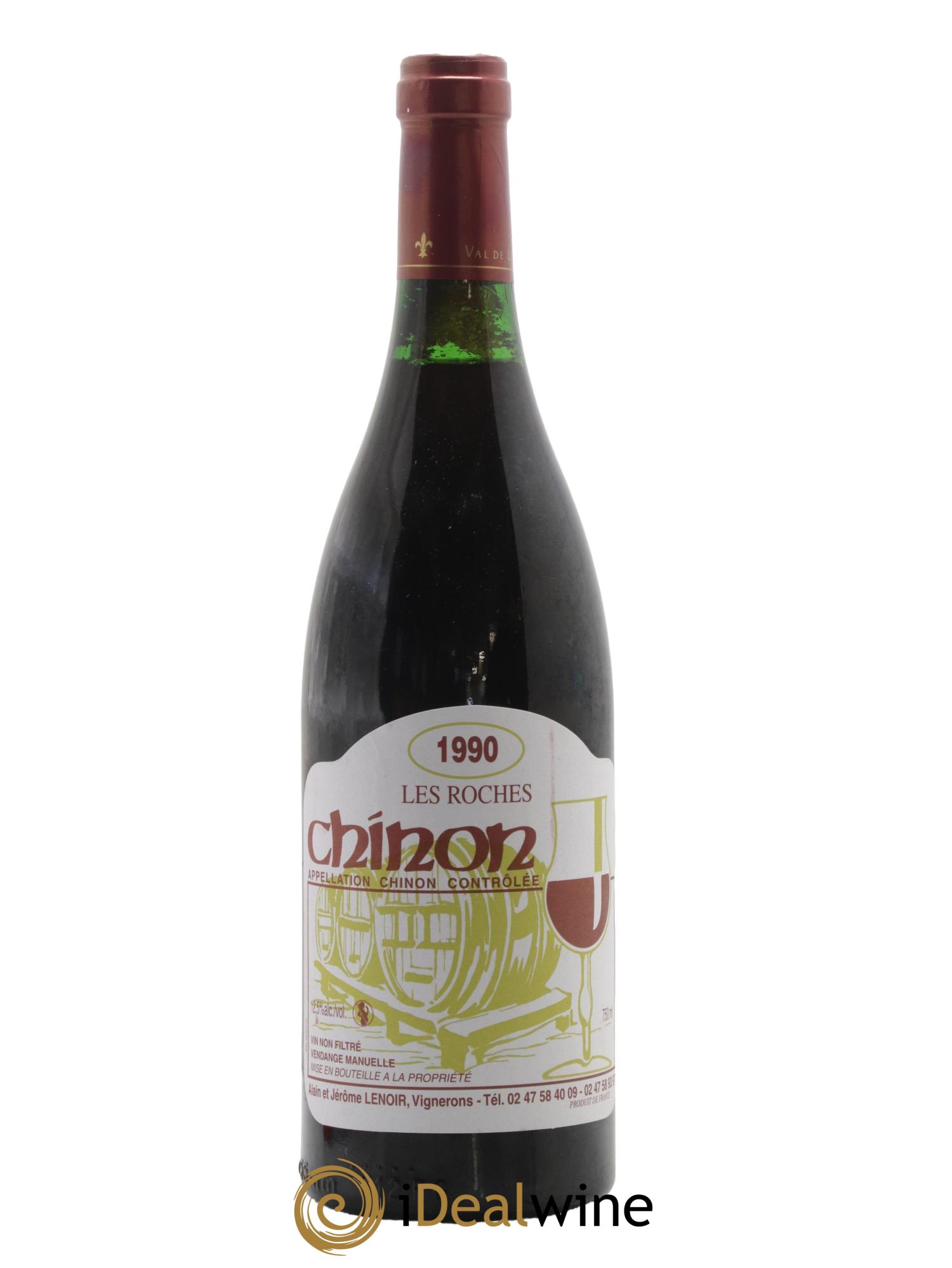 Chinon Les Roches Lenoir (Domaine) 1990 - Lot de 1 bouteille - 0