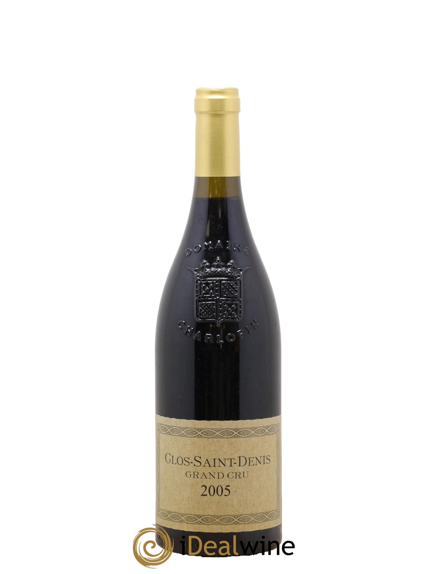 Clos Saint-Denis Grand Cru Charlopin-Parizot 2005 - Lot of 1 bottle - 0