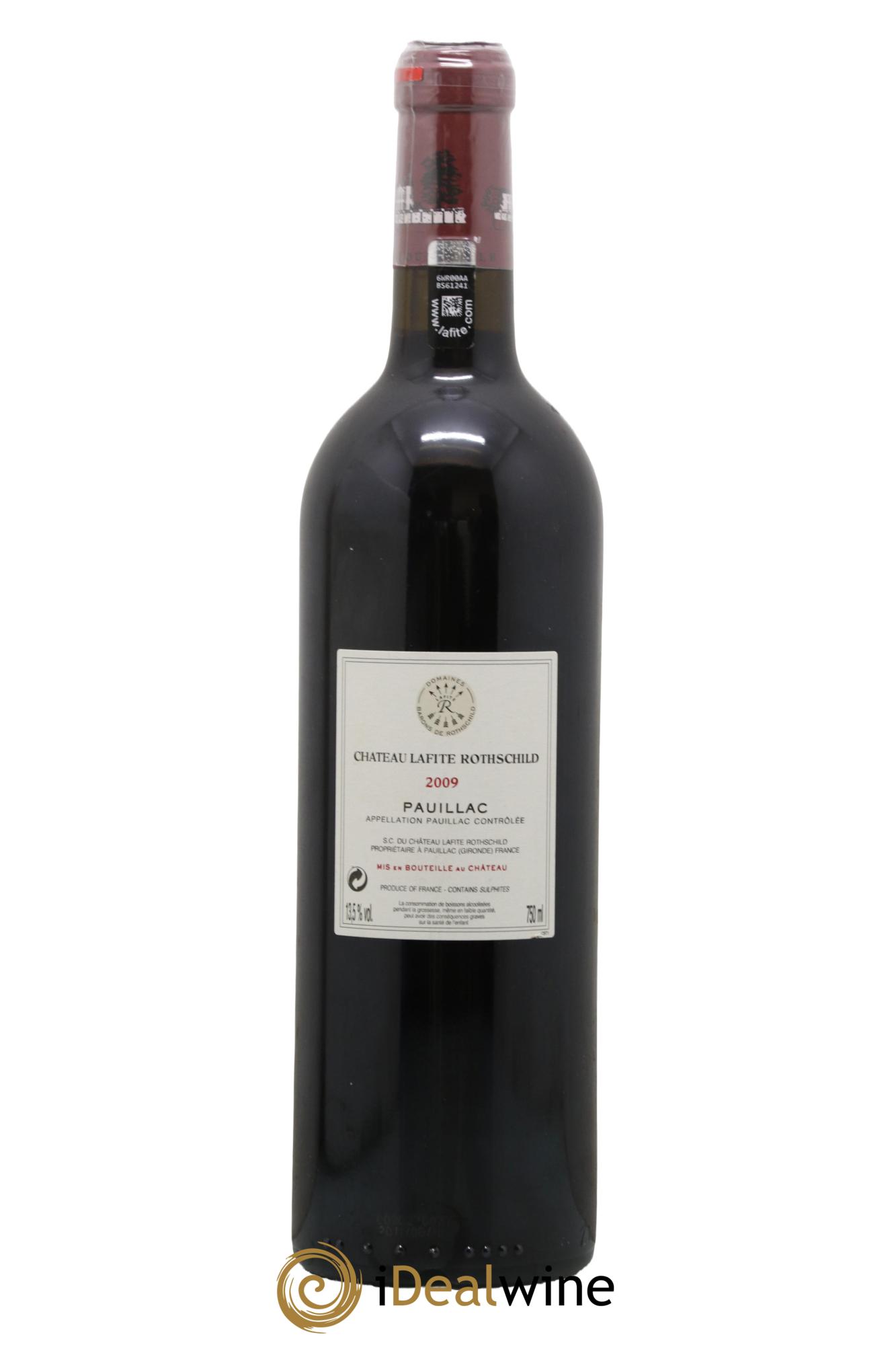Château Lafite Rothschild 1er Grand Cru Classé 2009 - Lotto di 1 bottiglia - 1