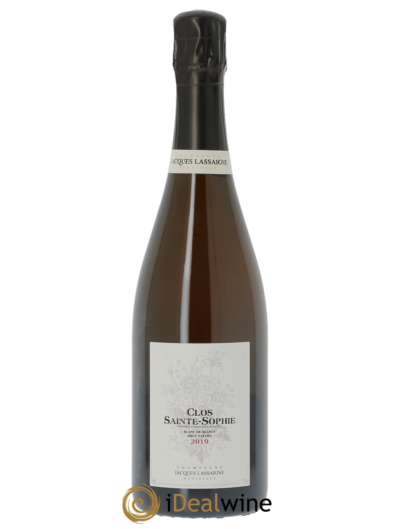 Clos Sainte-Sophie Blanc de Blancs Brut Nature Jacques Lassaigne 2019 - Lot of 1 bottle - 0