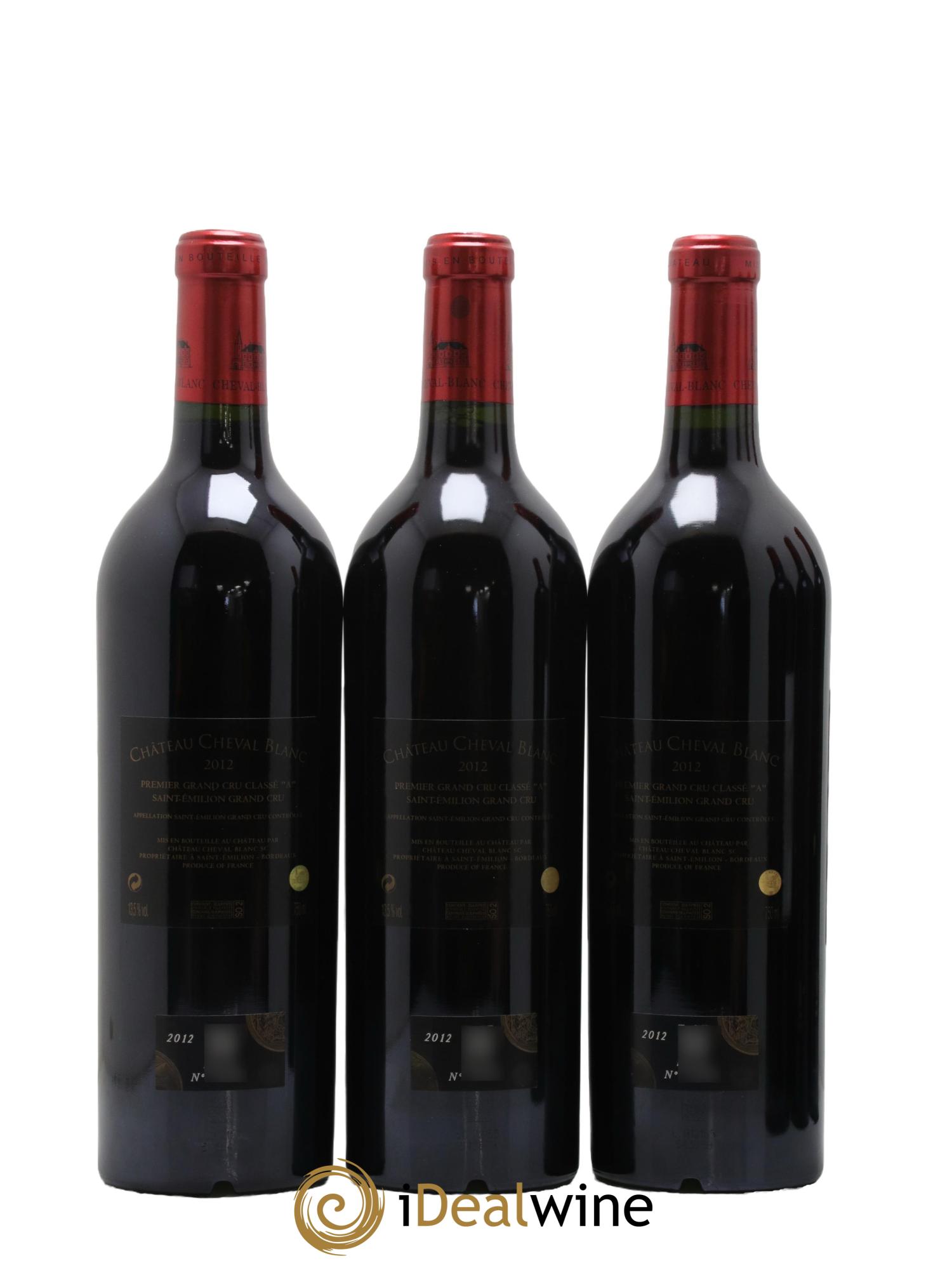 Château Cheval Blanc 1er Grand Cru Classé A 2012 - Lot de 6 bouteilles - 4