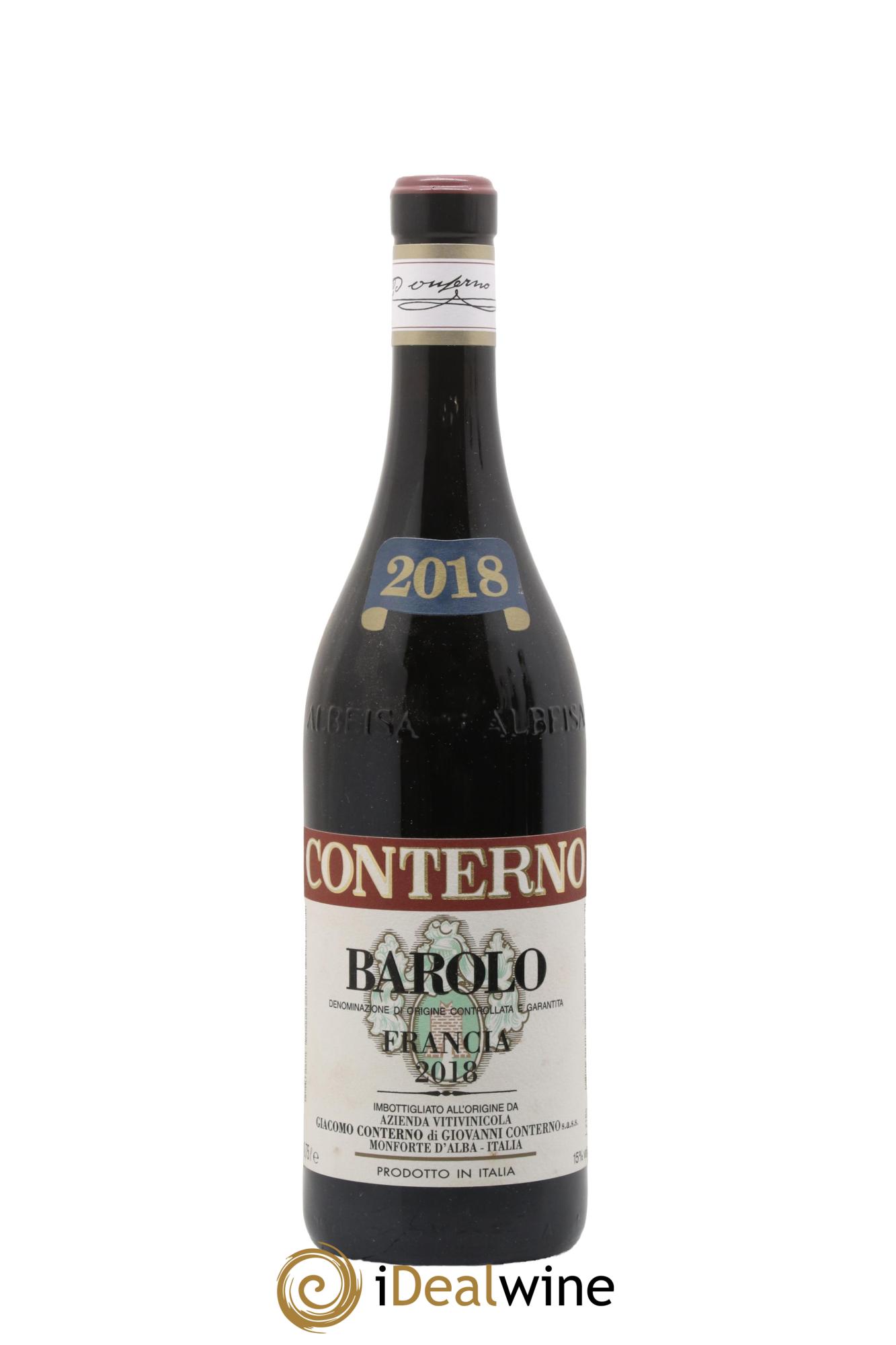 Barolo DOCG Vigna Francia Giacomo Conterno 2018 - Lot of 1 bottle - 0