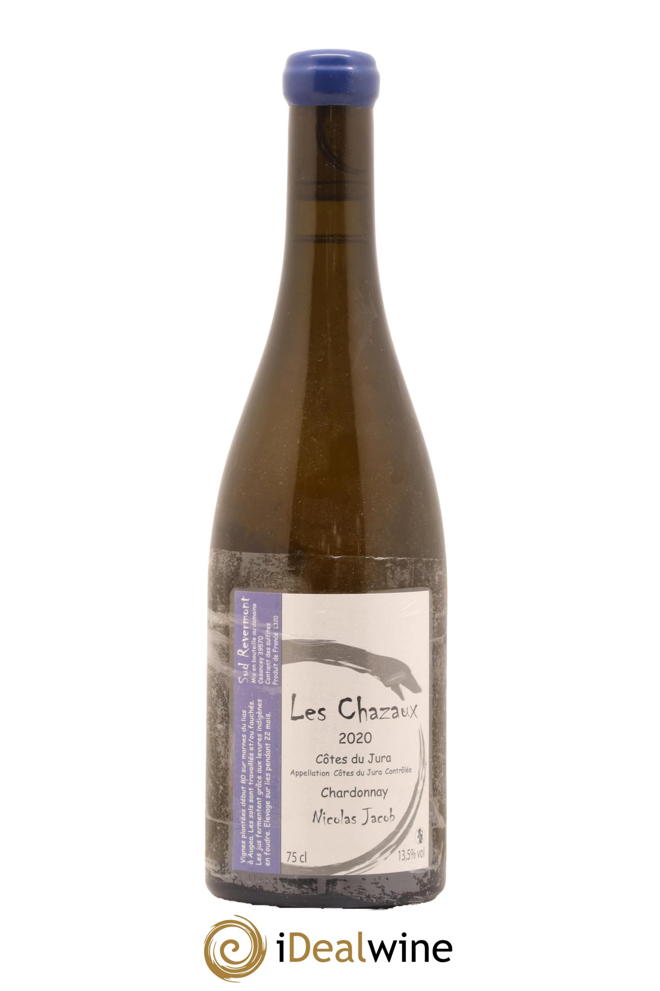 Côtes du Jura Chardonnay Les Chazaux Nicolas Jacob 2020 - Lot de 1 bouteille - 0