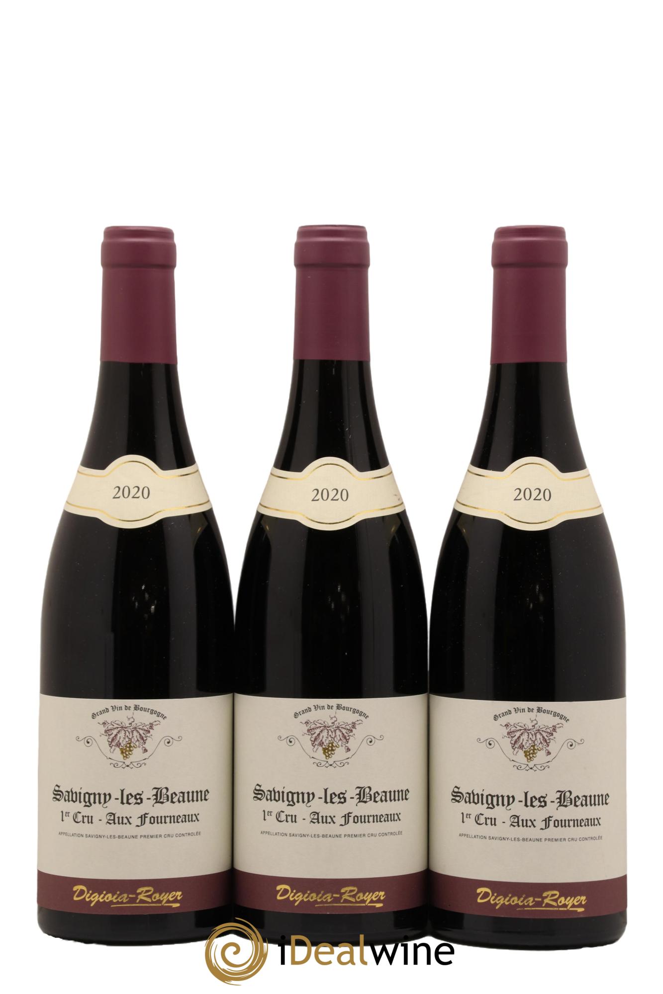 Savigny-lès-Beaune 1er Cru Aux Fourneaux Domaine Digioia Royer 2020 - Lot de 3 bouteilles - 0