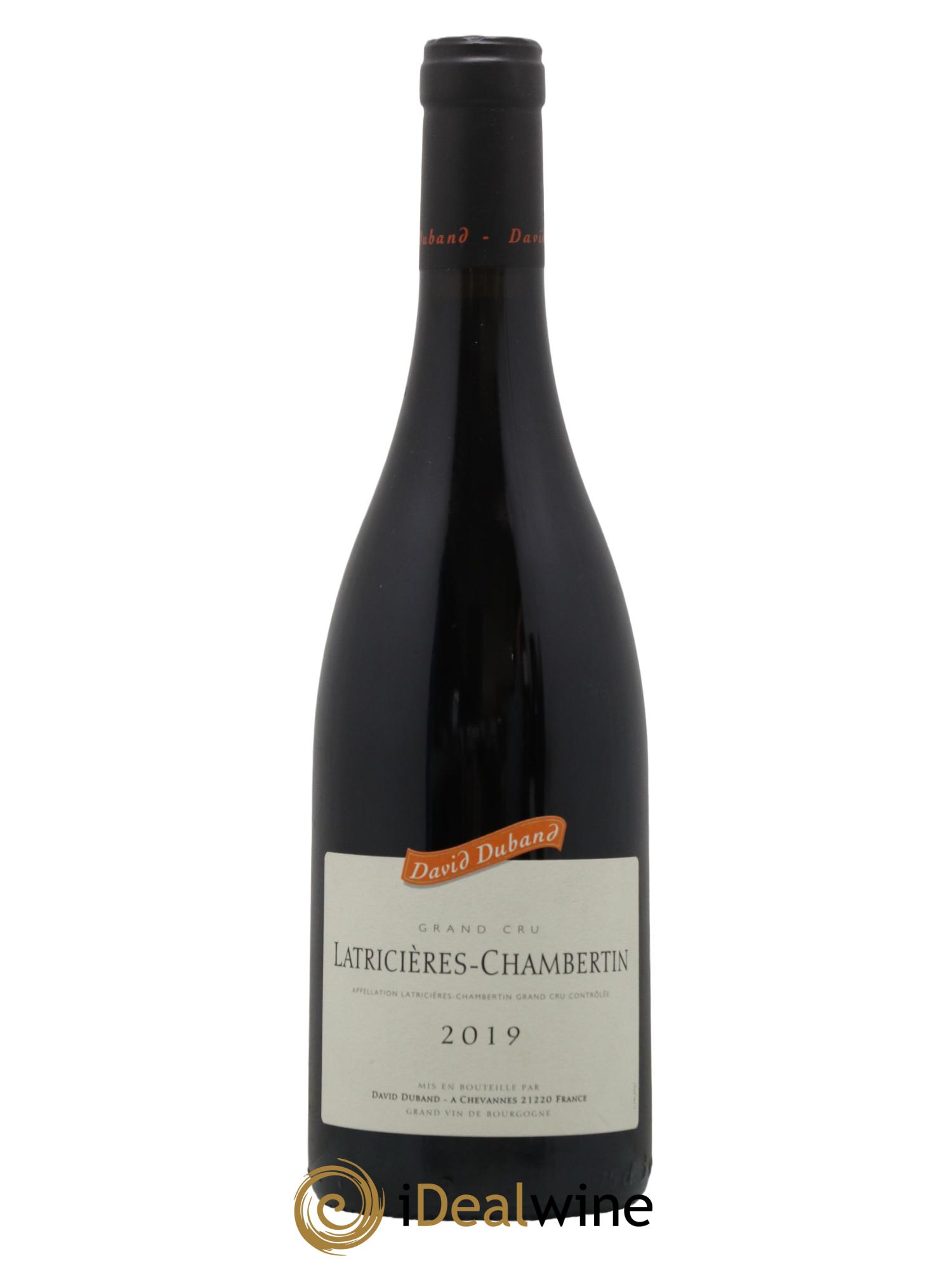 Latricières-Chambertin Grand Cru David Duband (Domaine) 2019 - Lot de 1 bouteille - 0