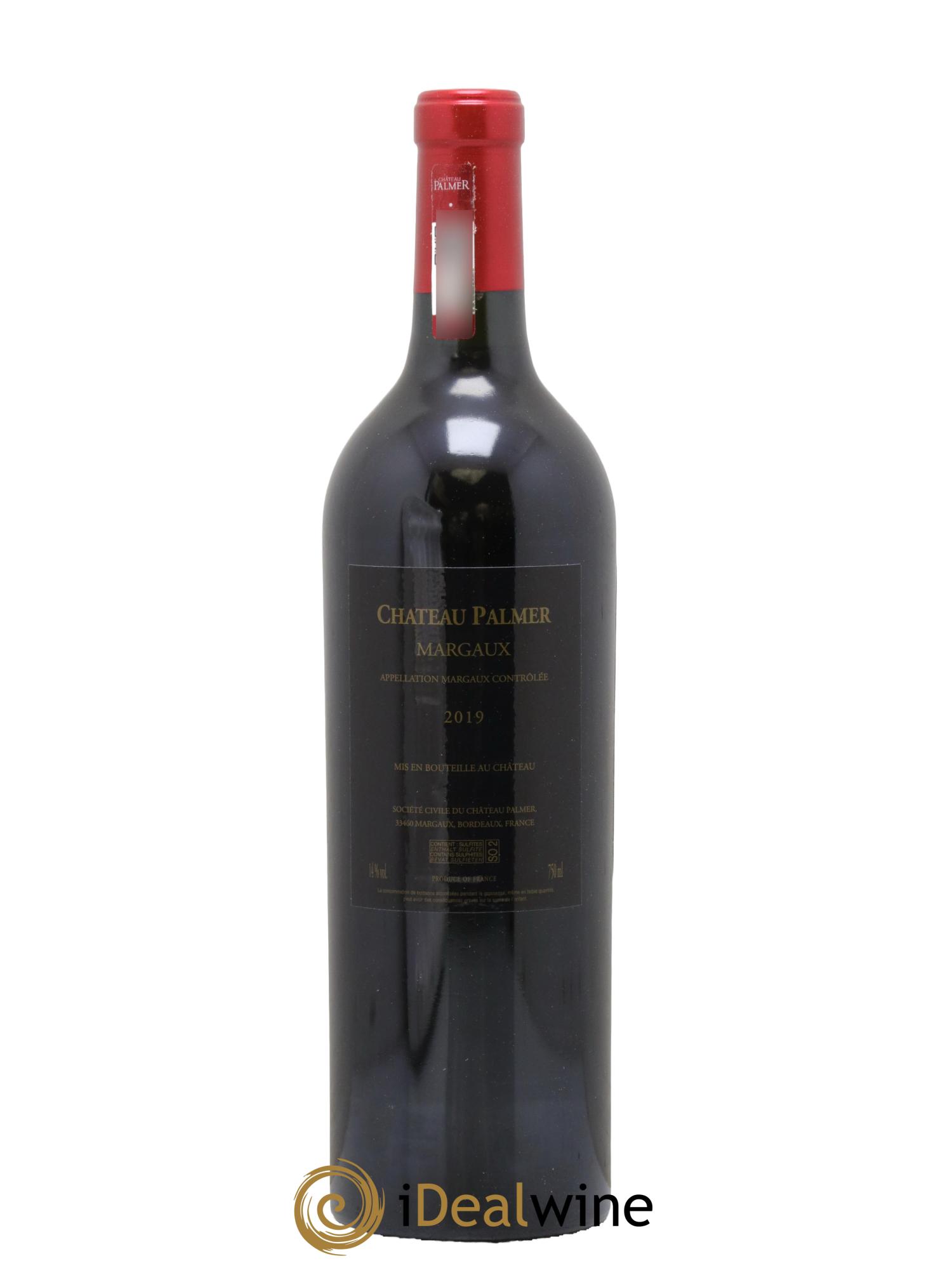 Château Palmer 3ème Grand Cru Classé 2019 - Lotto di 1 bottiglia - 2