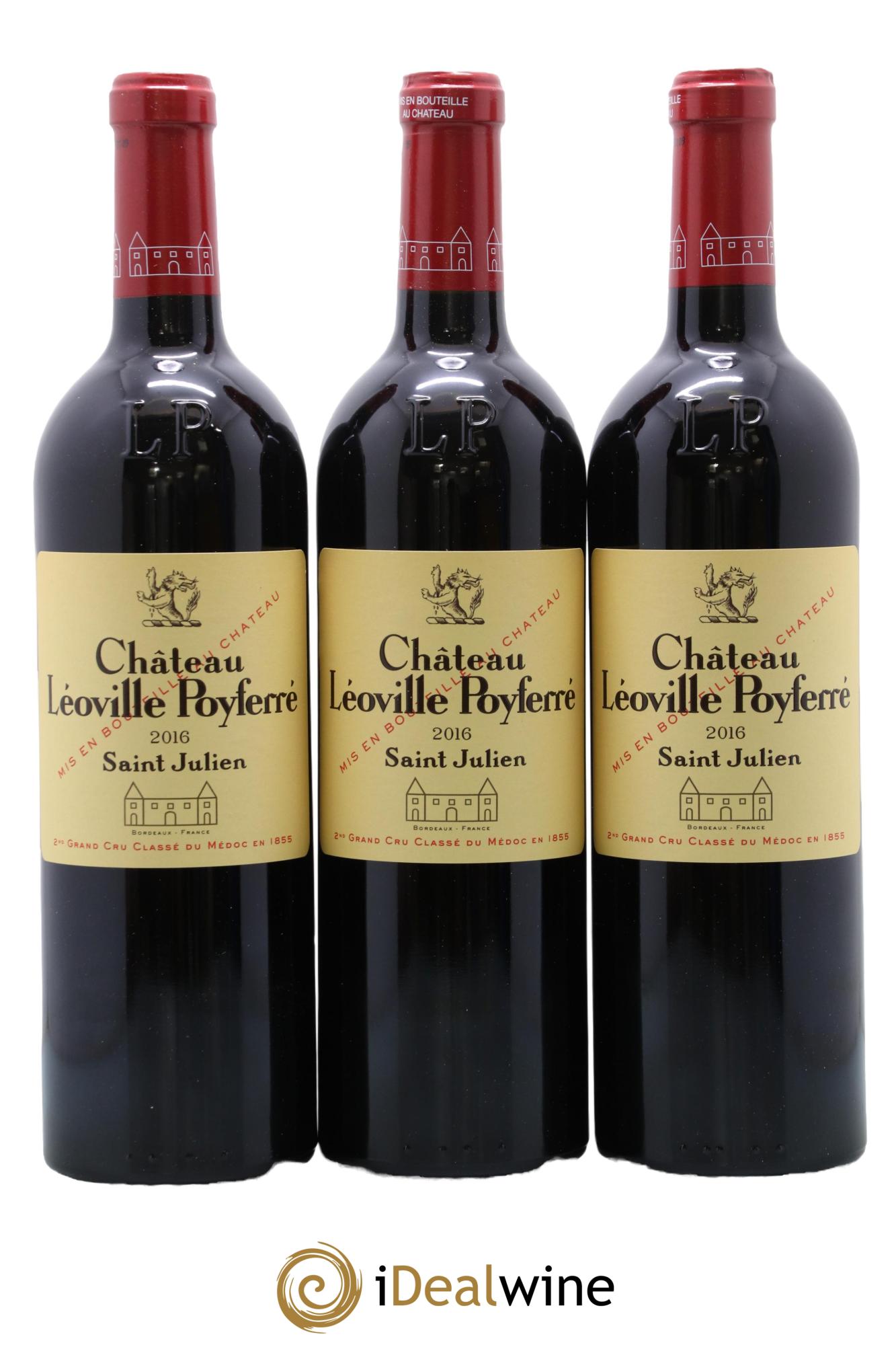 Château Léoville Poyferré 2ème Grand Cru Classé 2016 - Lot of 6 bottles - 2