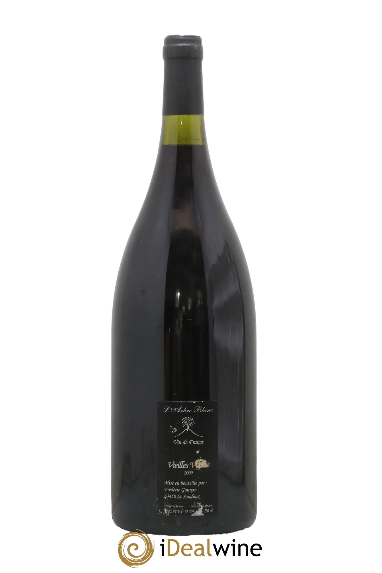 Vin de France Cuvée Vieilles Vignes Domaine De L'Arbre Blanc 2009 - Lot de 1 magnum - 1