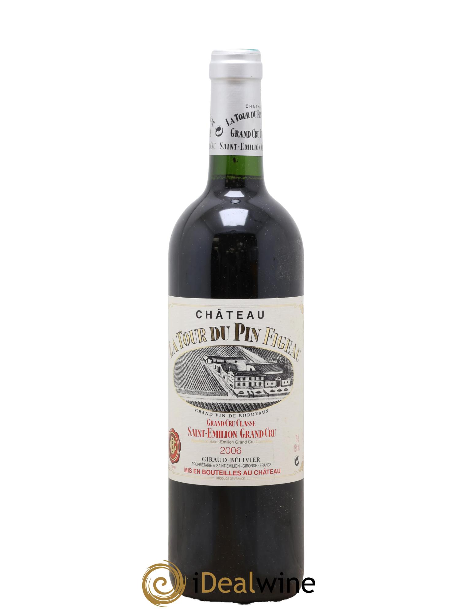 Château la Tour du Pin Figeac 2006 - Lot de 1 bouteille - 0