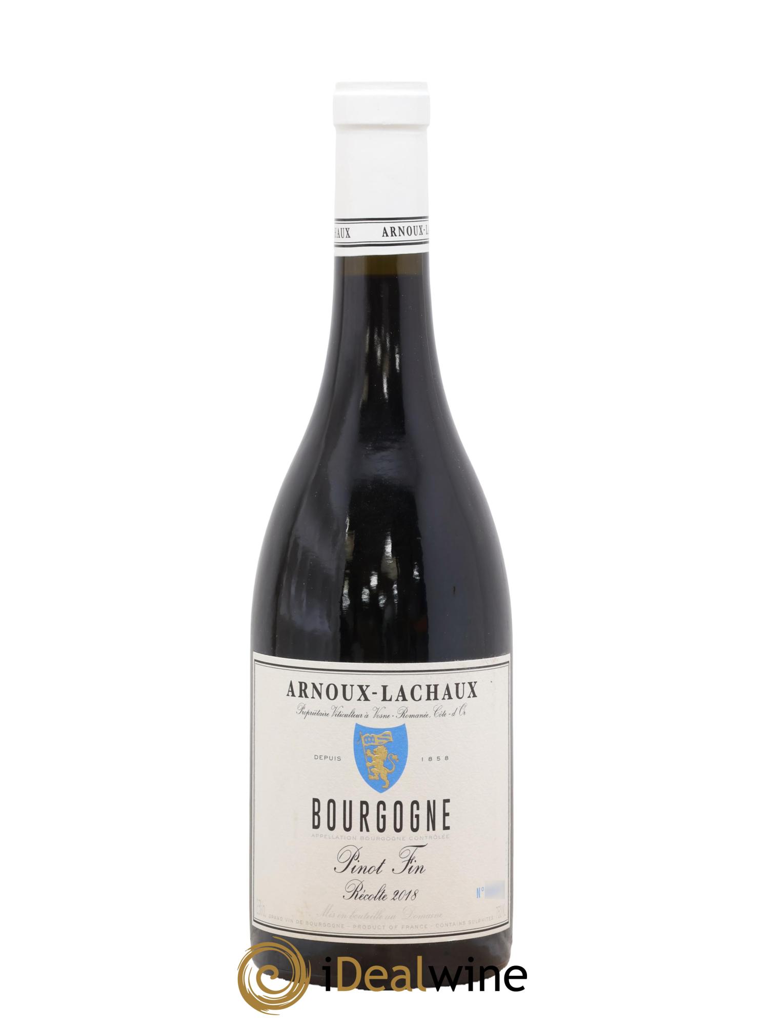 Bourgogne Pinot Fin Arnoux-Lachaux (Domaine) 2018 - Lot of 1 bottle - 0