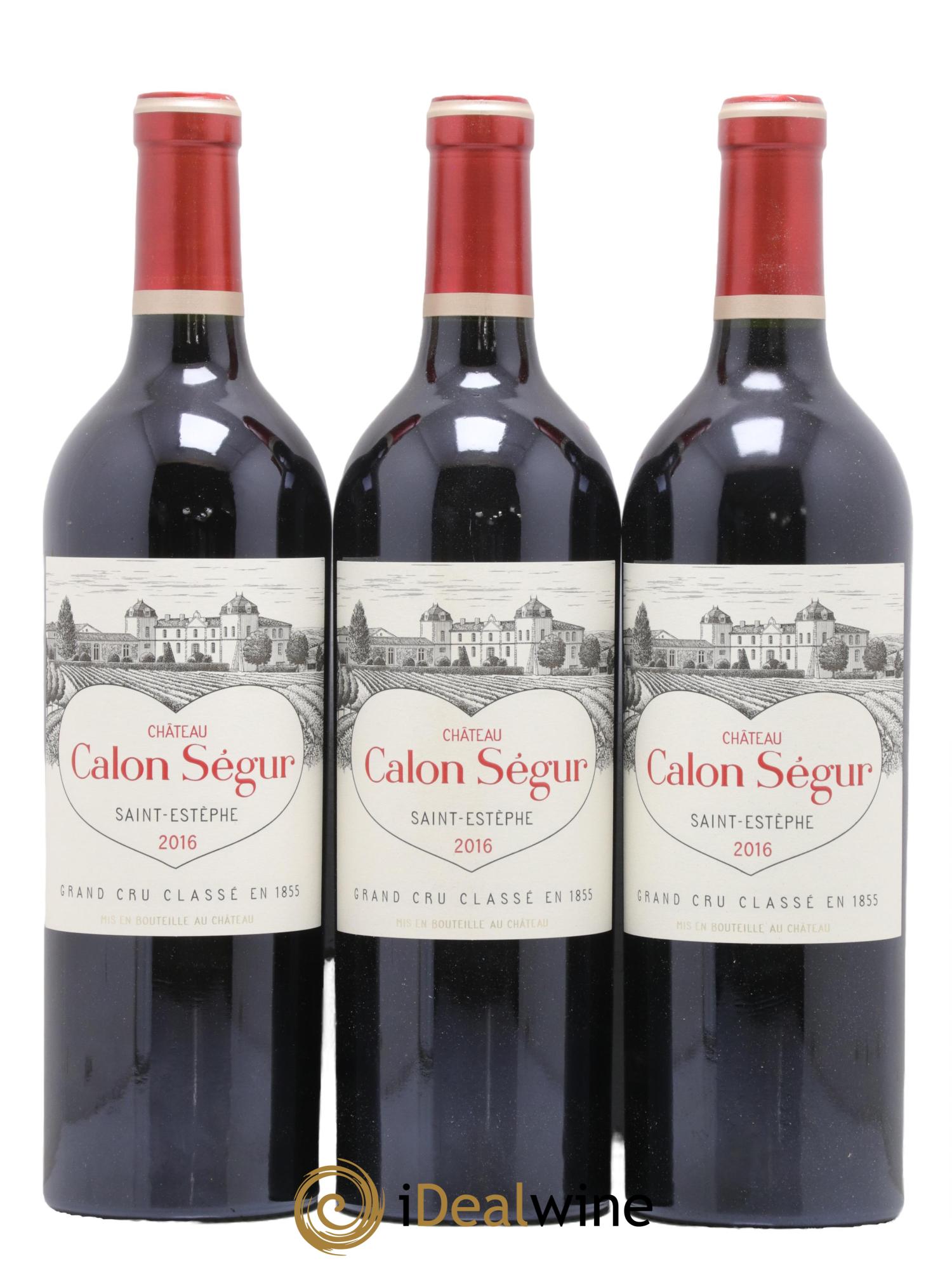 Château Calon Ségur 3ème Grand Cru Classé 2016 - Lot de 6 bouteilles - 1