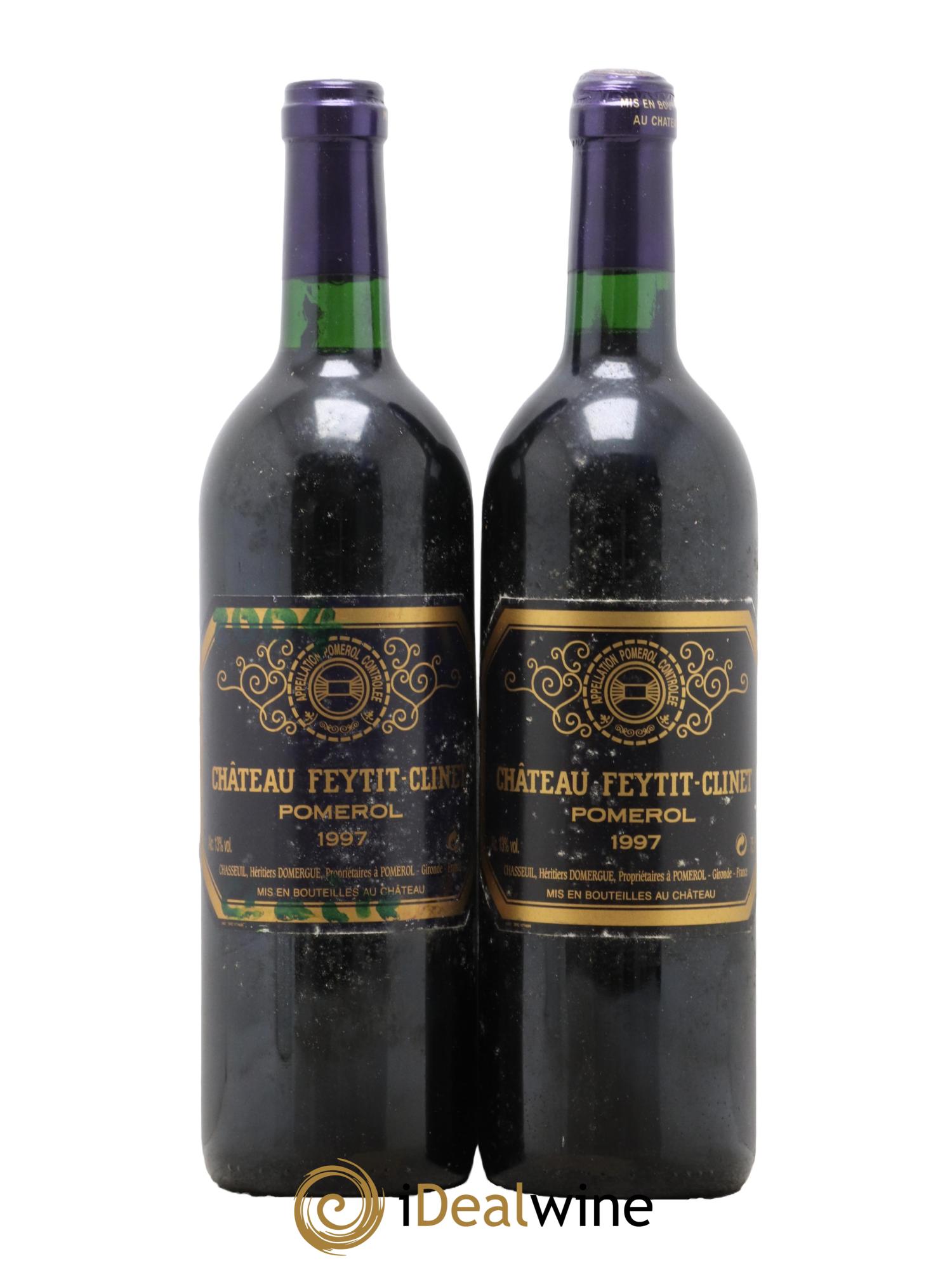 Château Feytit-Clinet 1997 - Lot de 2 bouteilles - 0