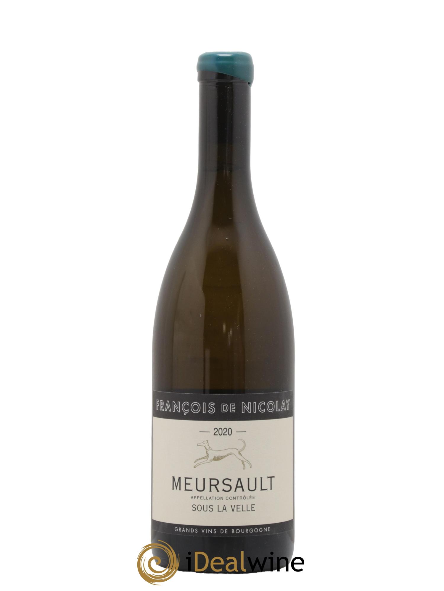 Meursault Sous La Velle Domaine Francois de Nicolay 2020 - Lot de 1 bouteille - 0