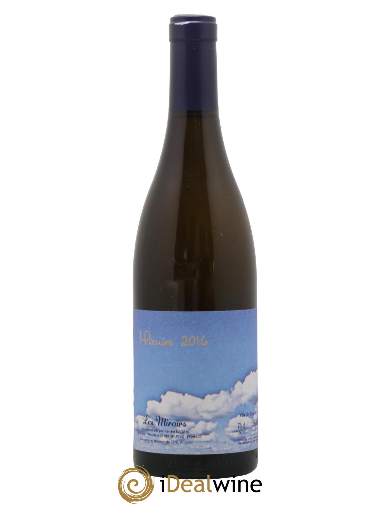 Vin de France Mizuiro Les Saugettes Kenjiro Kagami - Domaine des Miroirs 2016 - Lot de 1 bouteille - 0