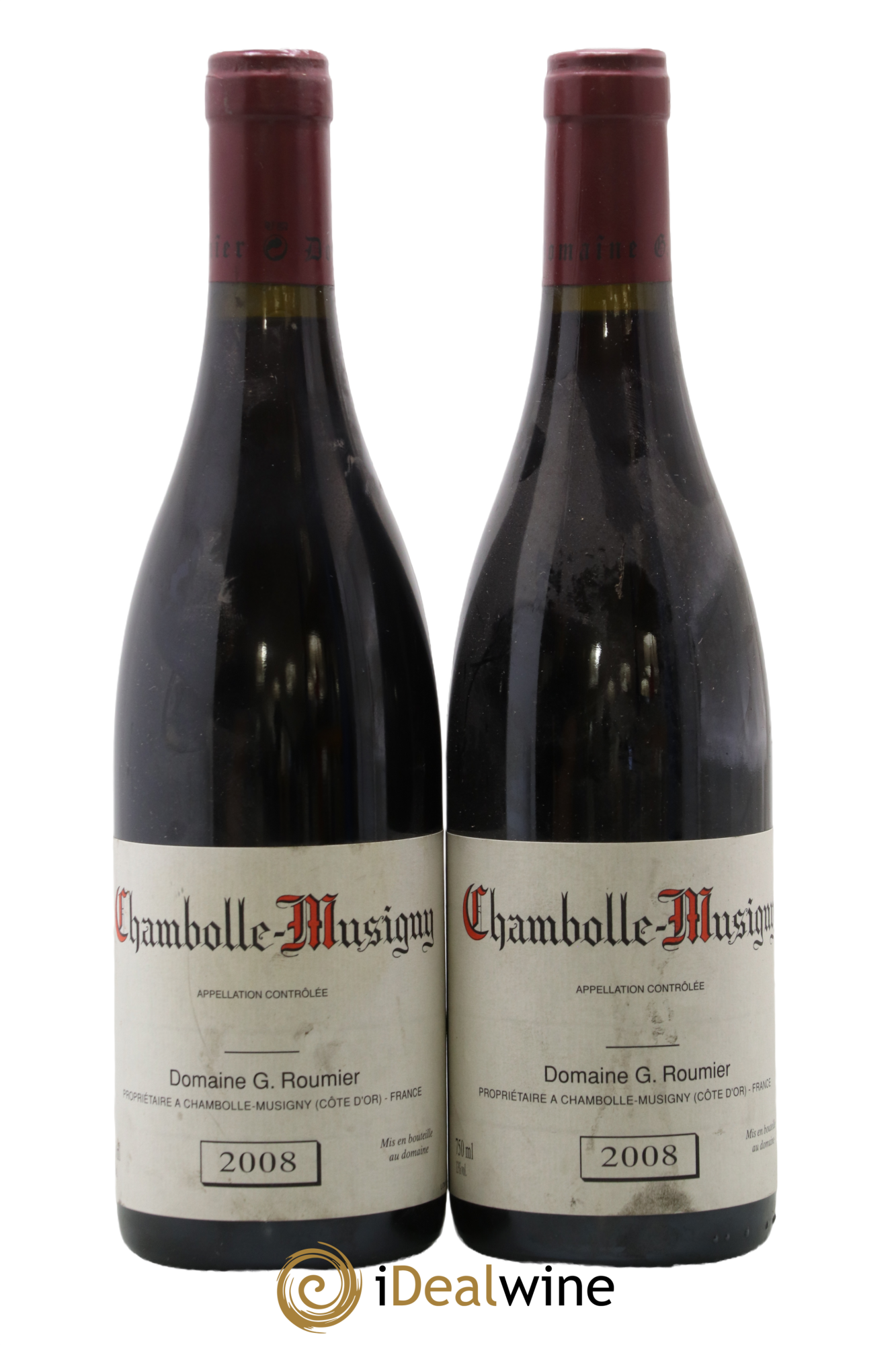 Chambolle-Musigny Georges Roumier (Domaine) 2008 - Lot of 2 bottles - 0