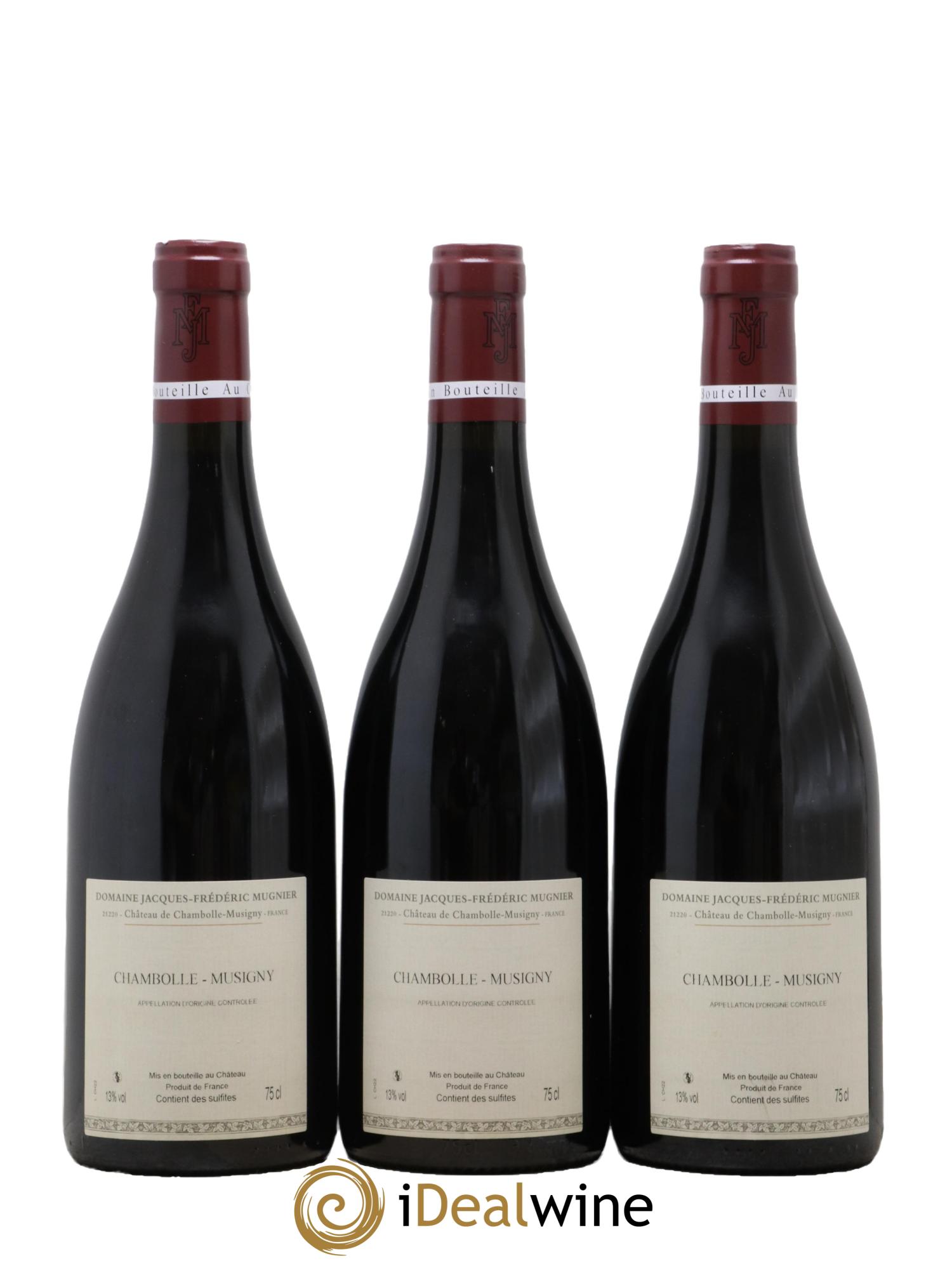 Chambolle-Musigny Jacques-Frédéric Mugnier 2022 - Lot de 3 bouteilles - 1