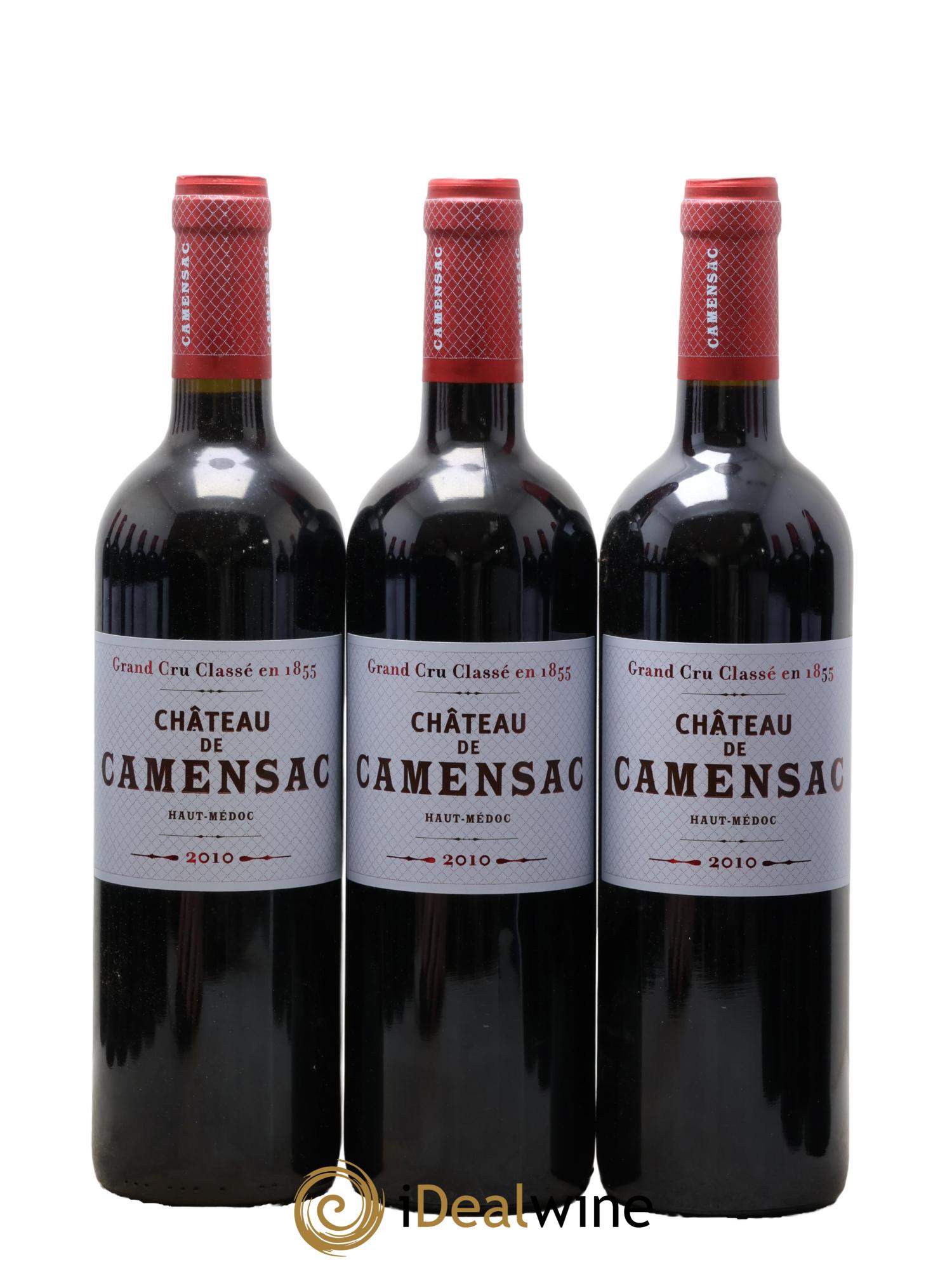 Château Camensac 5ème Grand Cru Classé 2010 - Lot of 12 bottles - 1