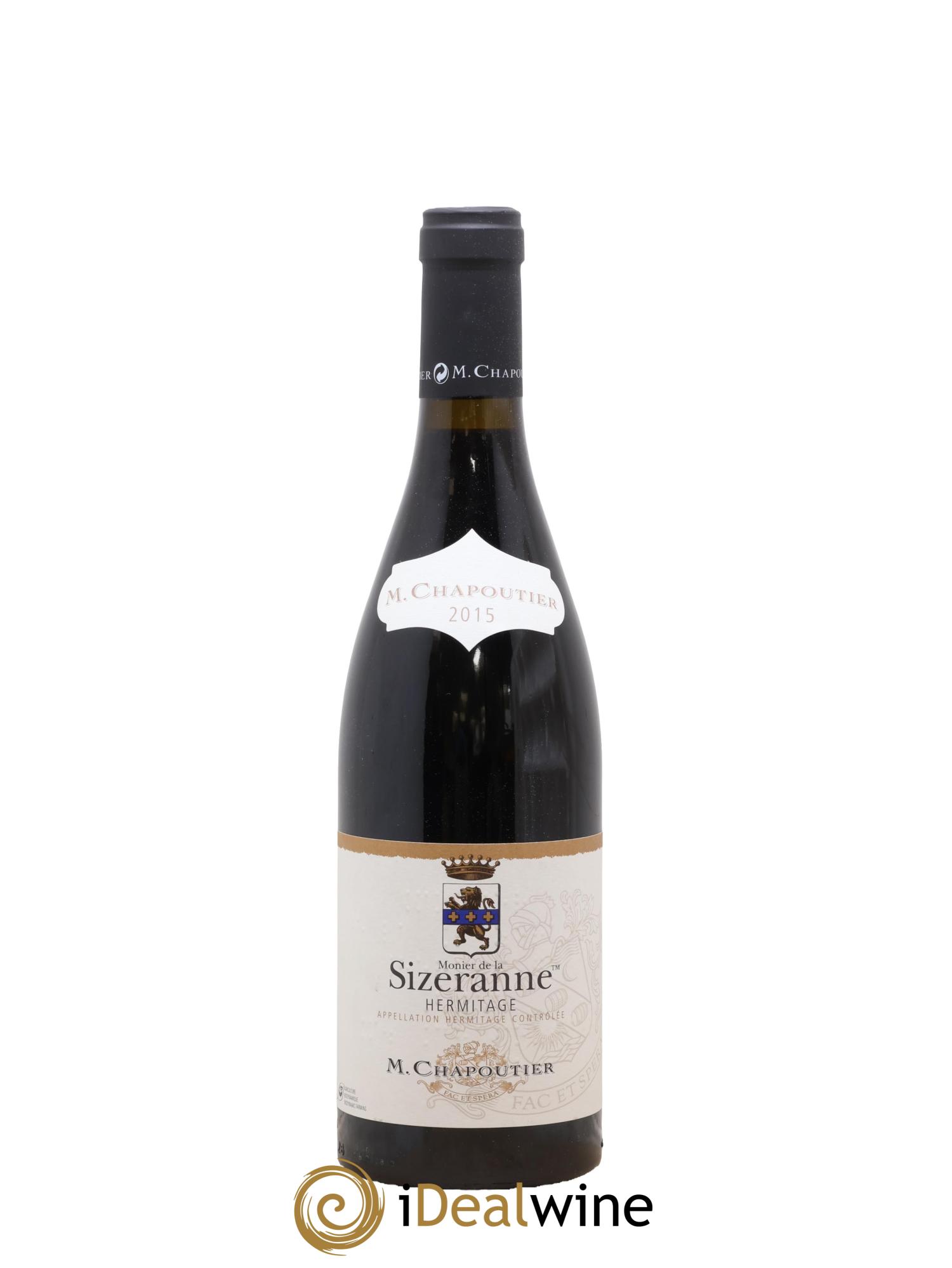 Hermitage Monier de La Sizeranne Chapoutier 2015 - Posten von 1 Flasche - 0