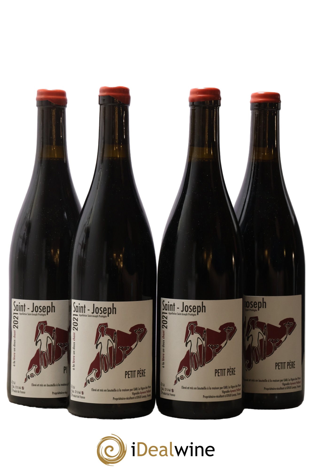 Saint-Joseph Petit Pere La Vigne Des Peres 2021 - Posten von 4 Flaschen - 0