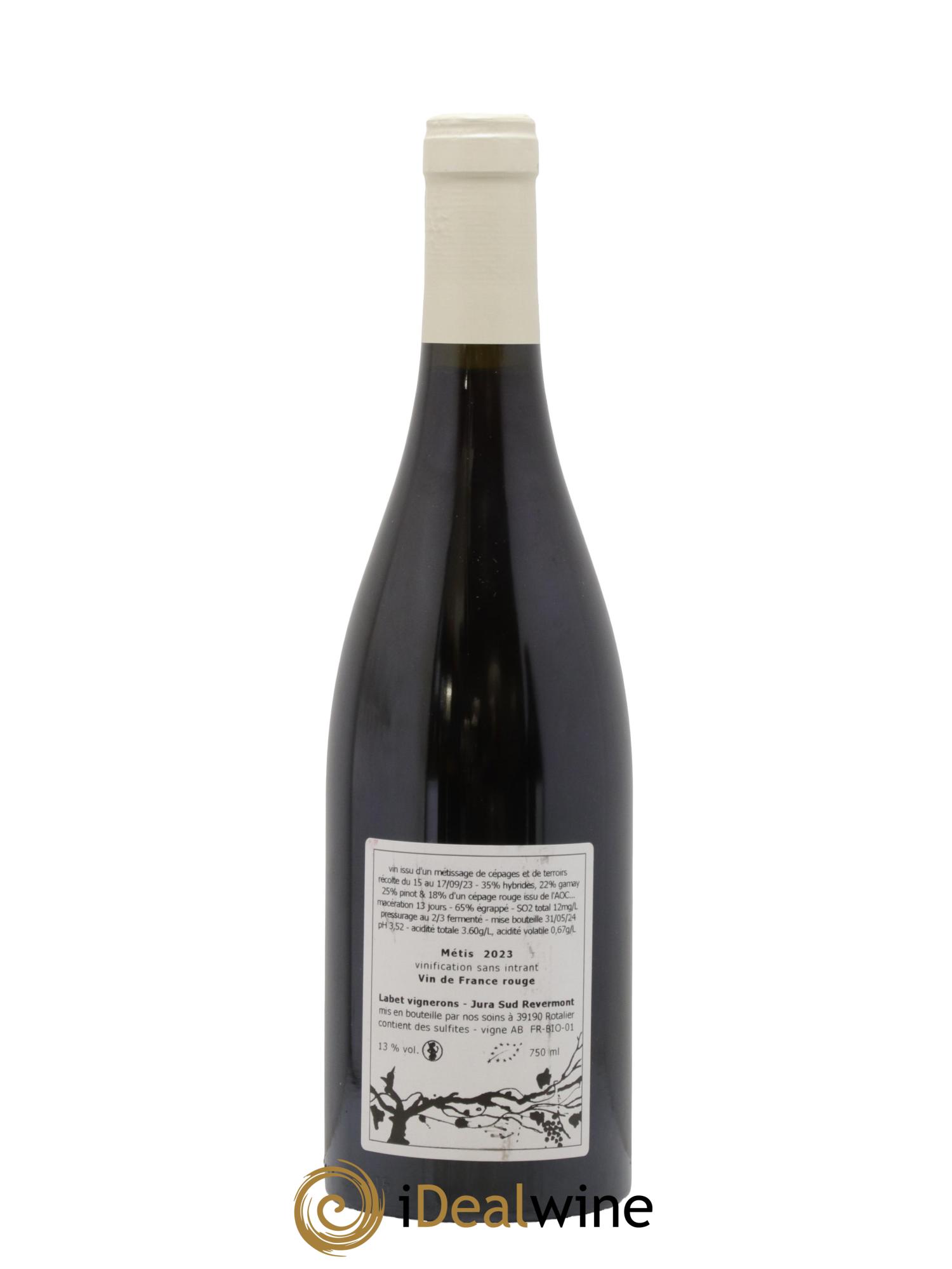 Vin de France Métis Romain - Julien  - Charline Labet 2023 - Posten von 1 Flasche - 1