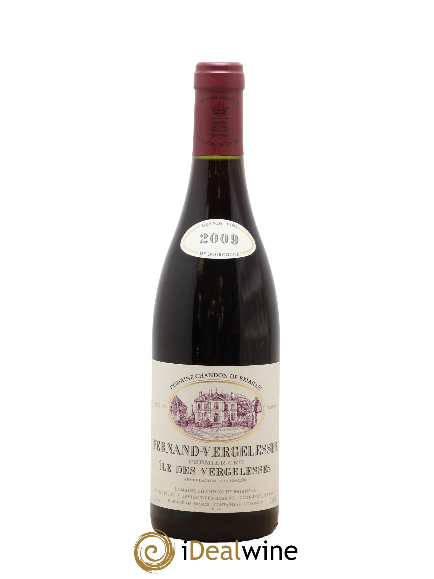 Pernand-Vergelesses 1er Cru Ile des Vergelesses Chandon de Briailles 2009 - Lot of 1 bottle - 0