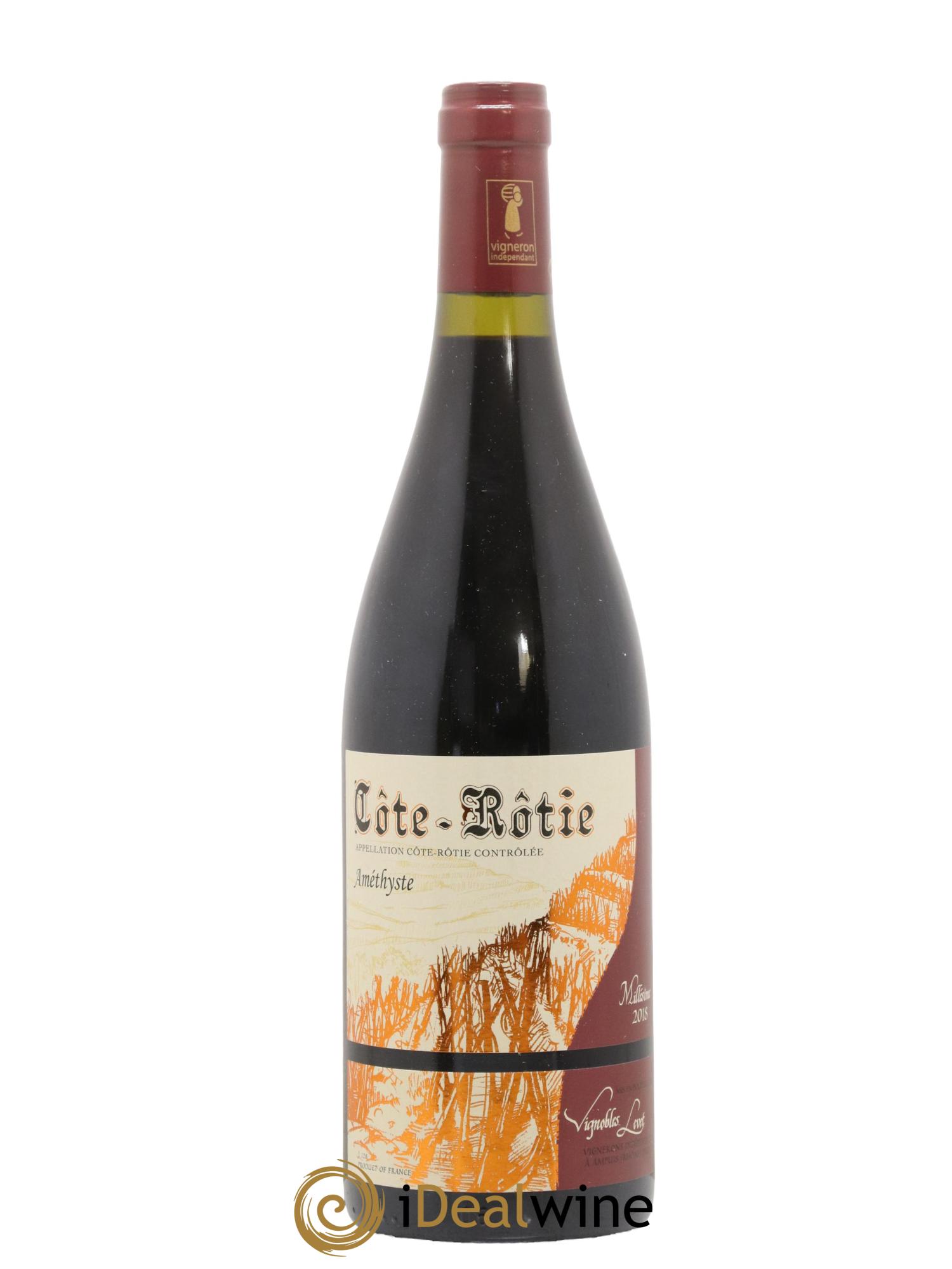Côte-Rôtie Améthyste Vignobles Levet 2018 - Lot de 1 bouteille - 0