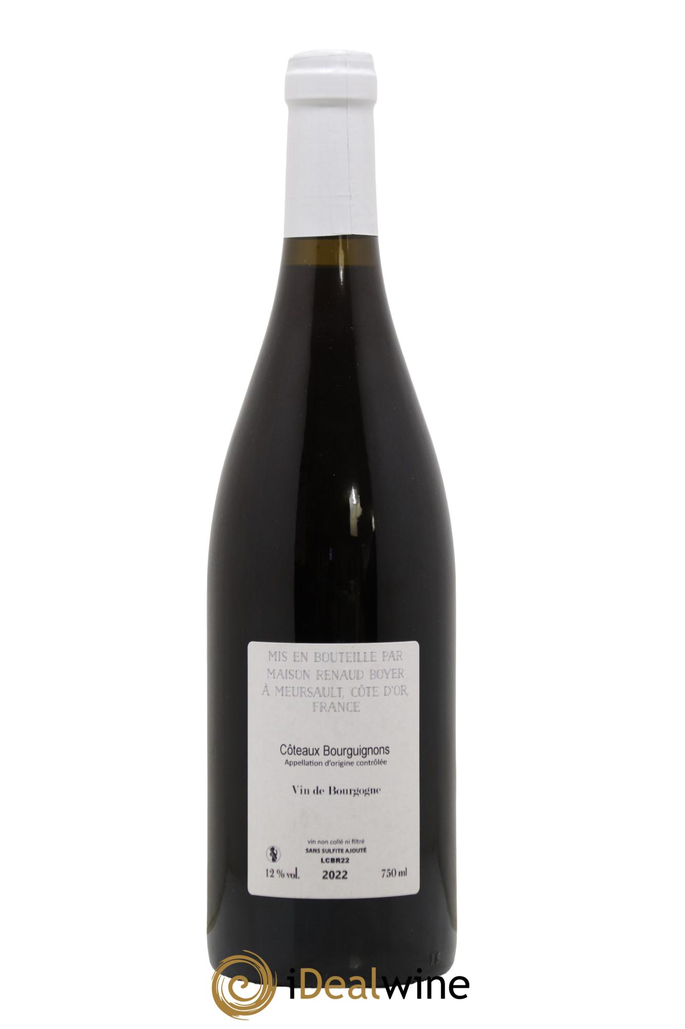 Coteaux Bourguignons En Attendant Riaux Renaud Boyer 2022 - Lotto di 1 bottiglia - 1