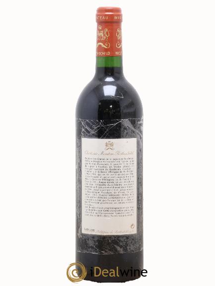 Château Mouton Rothschild 1er Grand Cru Classé 1996 - Lot of 1 bottle - 1