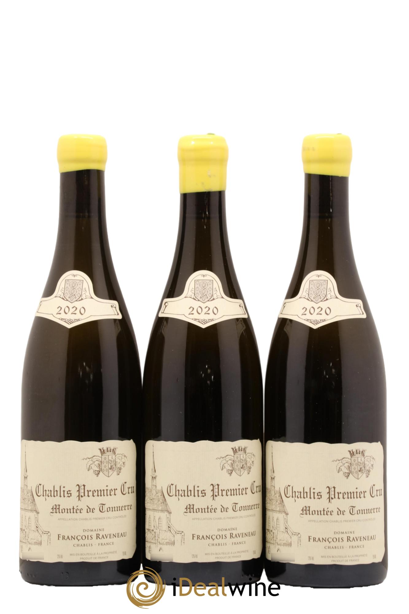 Chablis 1er Cru Montée de Tonnerre Raveneau (Domaine) 2020 - Lot de 3 bouteilles - 0