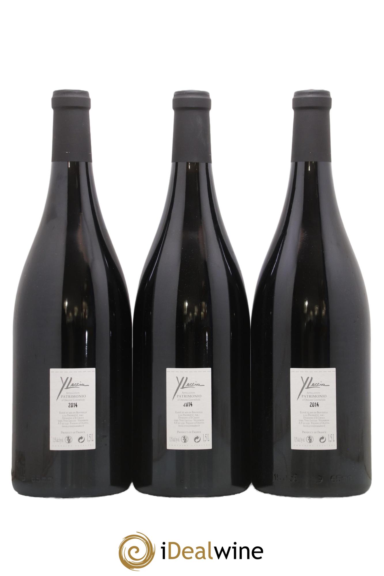 Patrimonio Domaine d' E. Croce Yves Leccia 2014 - Lotto di 3 magnum - 1