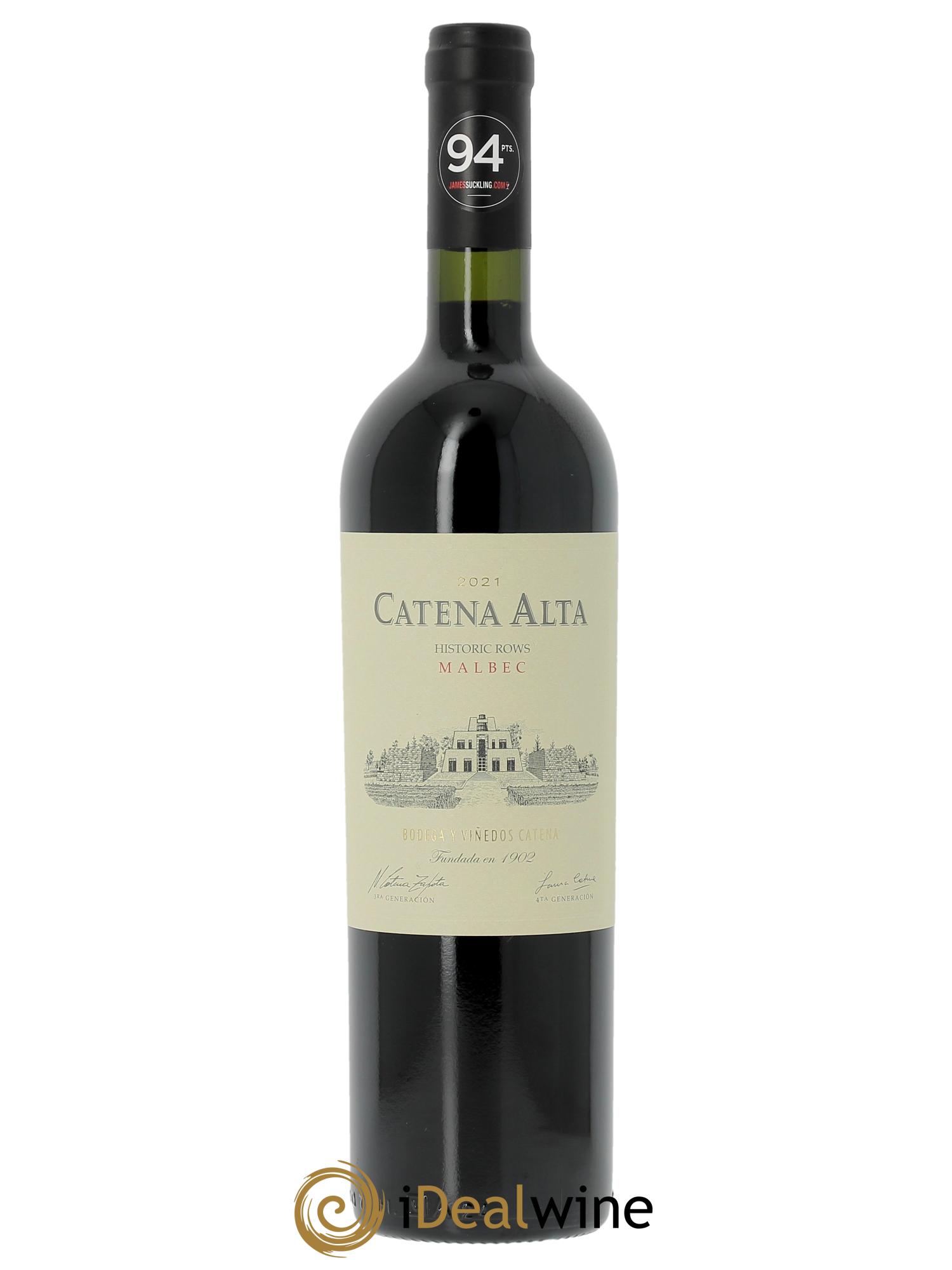 Mendoza Catena Zapata Malbec Alta  2021 - Lot de 1 bouteille - 0