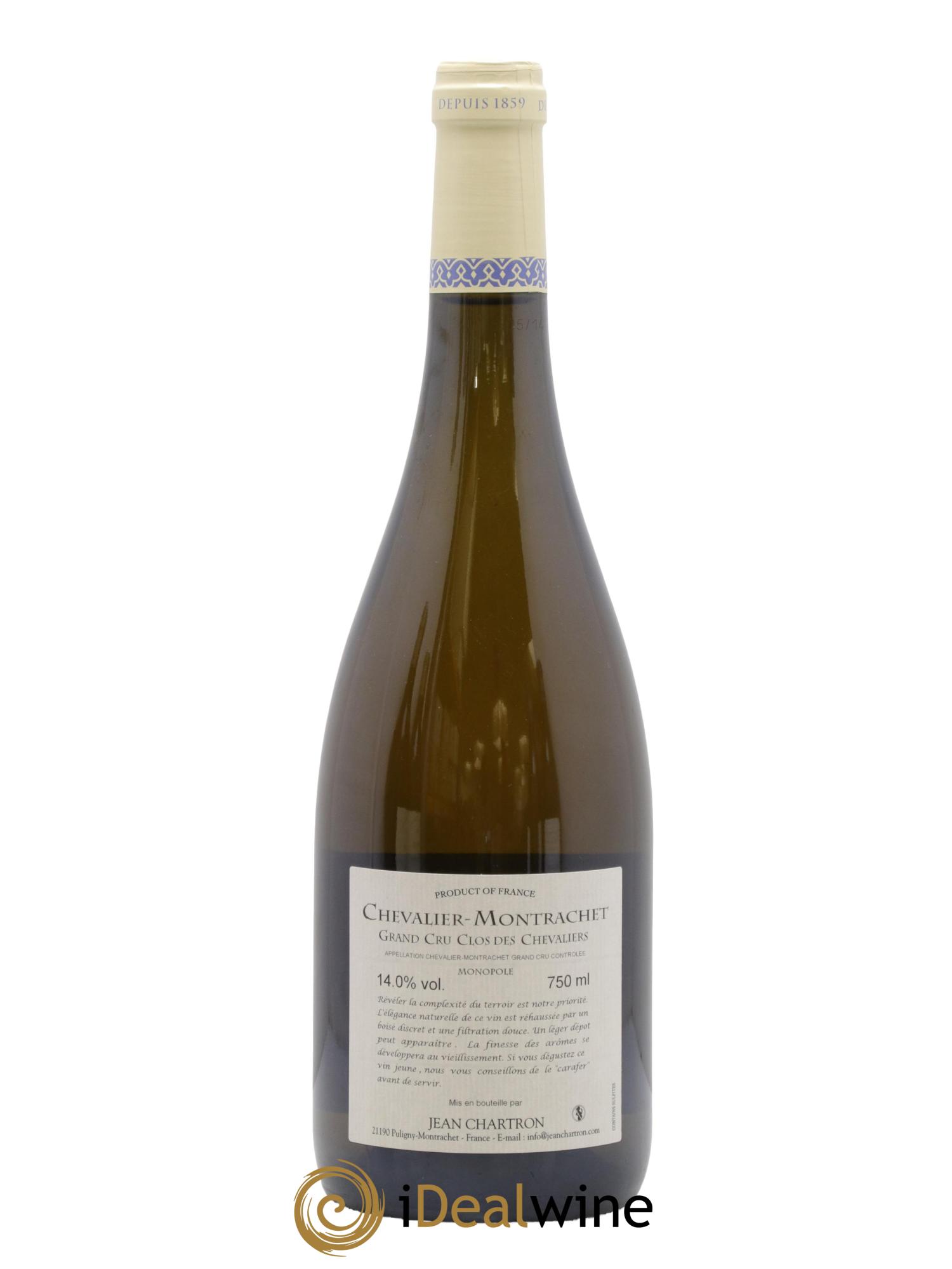 Chevalier-Montrachet Grand Cru Clos des Chevaliers Jean Chartron (Domaine) 2014 - Posten von 1 Flasche - 1
