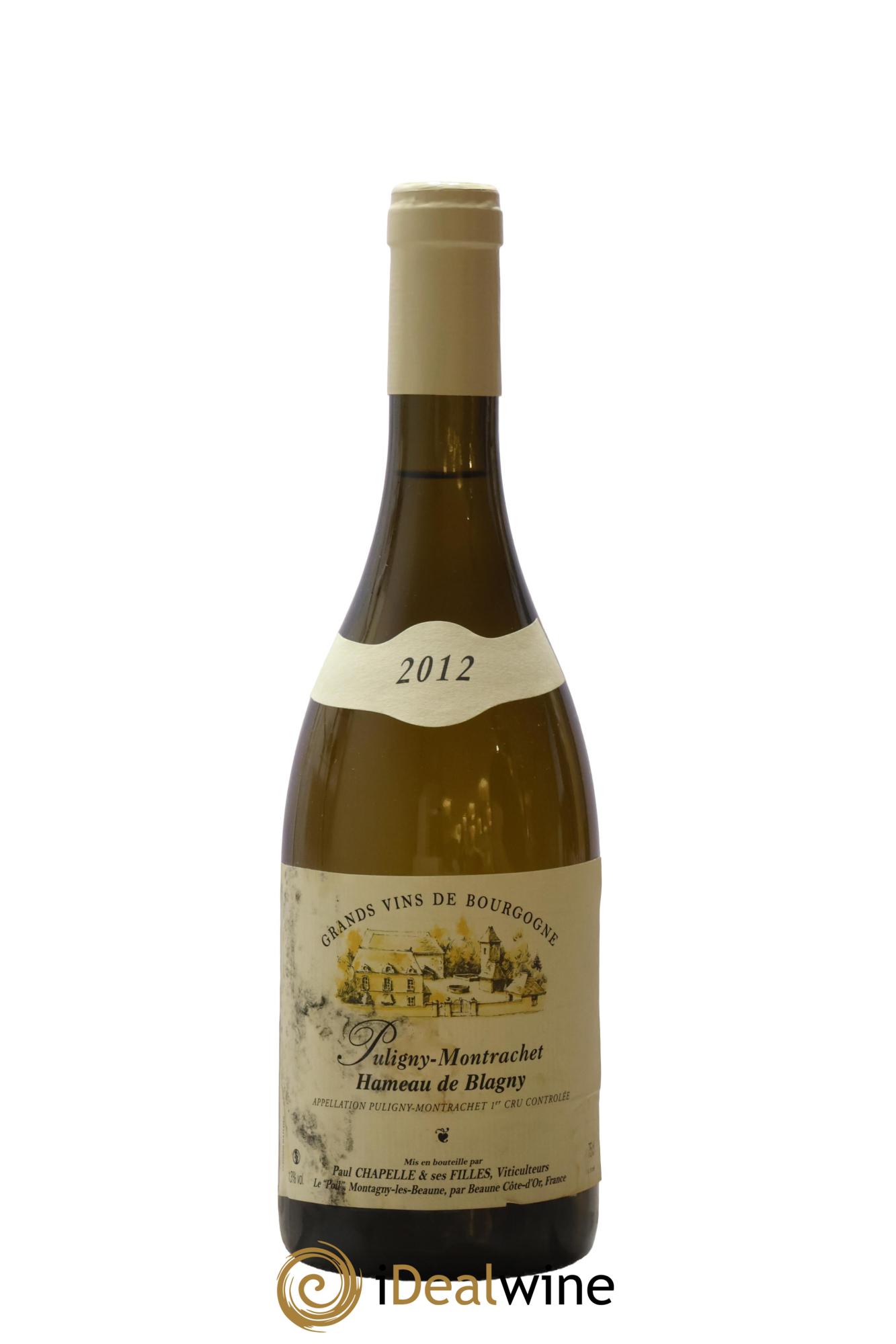Puligny-Montrachet 1er Cru Hameau De Blagny Paul Chapelle 2012 - Lot de 1 bouteille - 0
